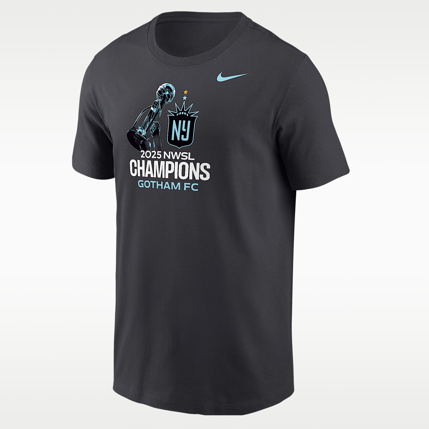 Playera de la NWSL Champions para hombre Gotham FC