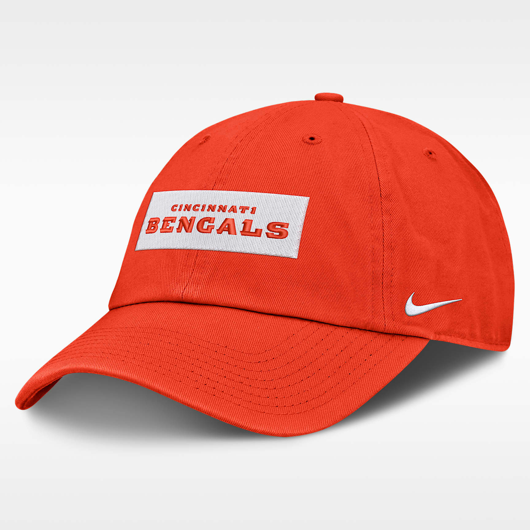 Cincinnati Bengals Primetime Club Wordmark Men's Nike NFL Adjustable Hat