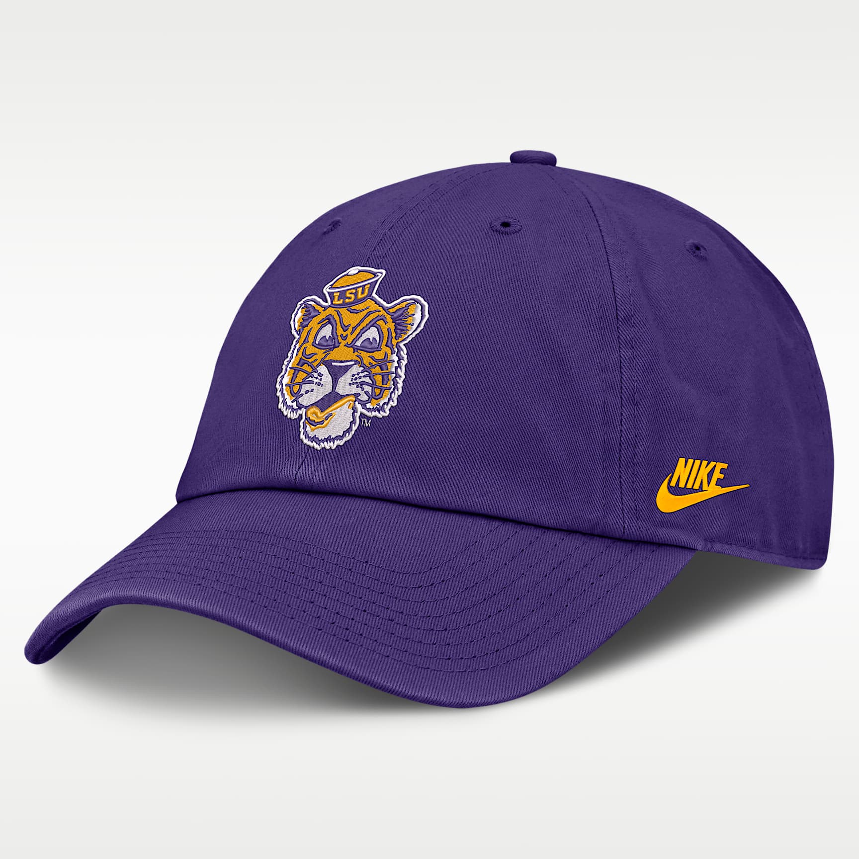 LSU Legacy Club Men's Nike College Adjustable Hat