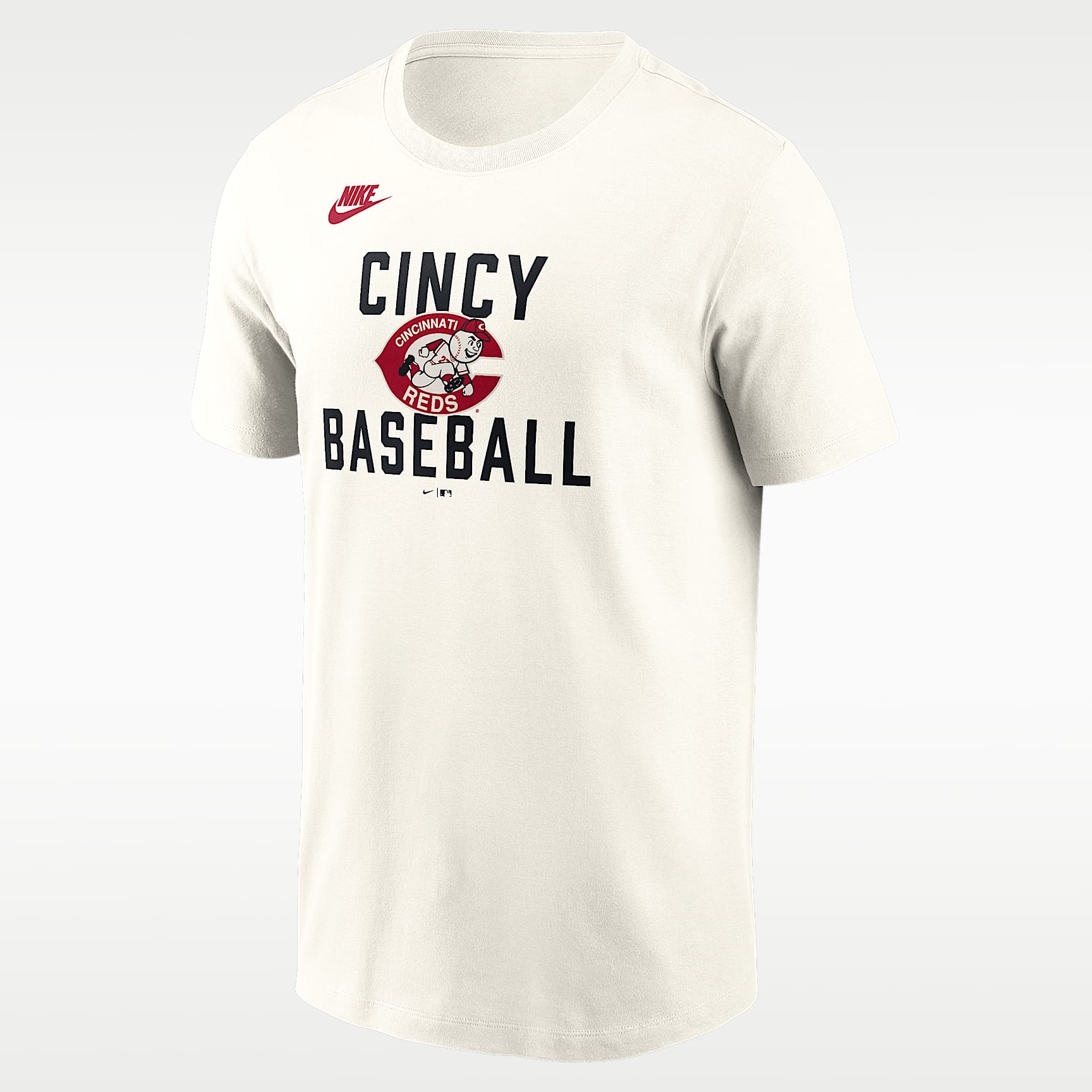 Cincinnati Reds Cooperstown '70s Inspired Men's Nike MLB T-Shirt