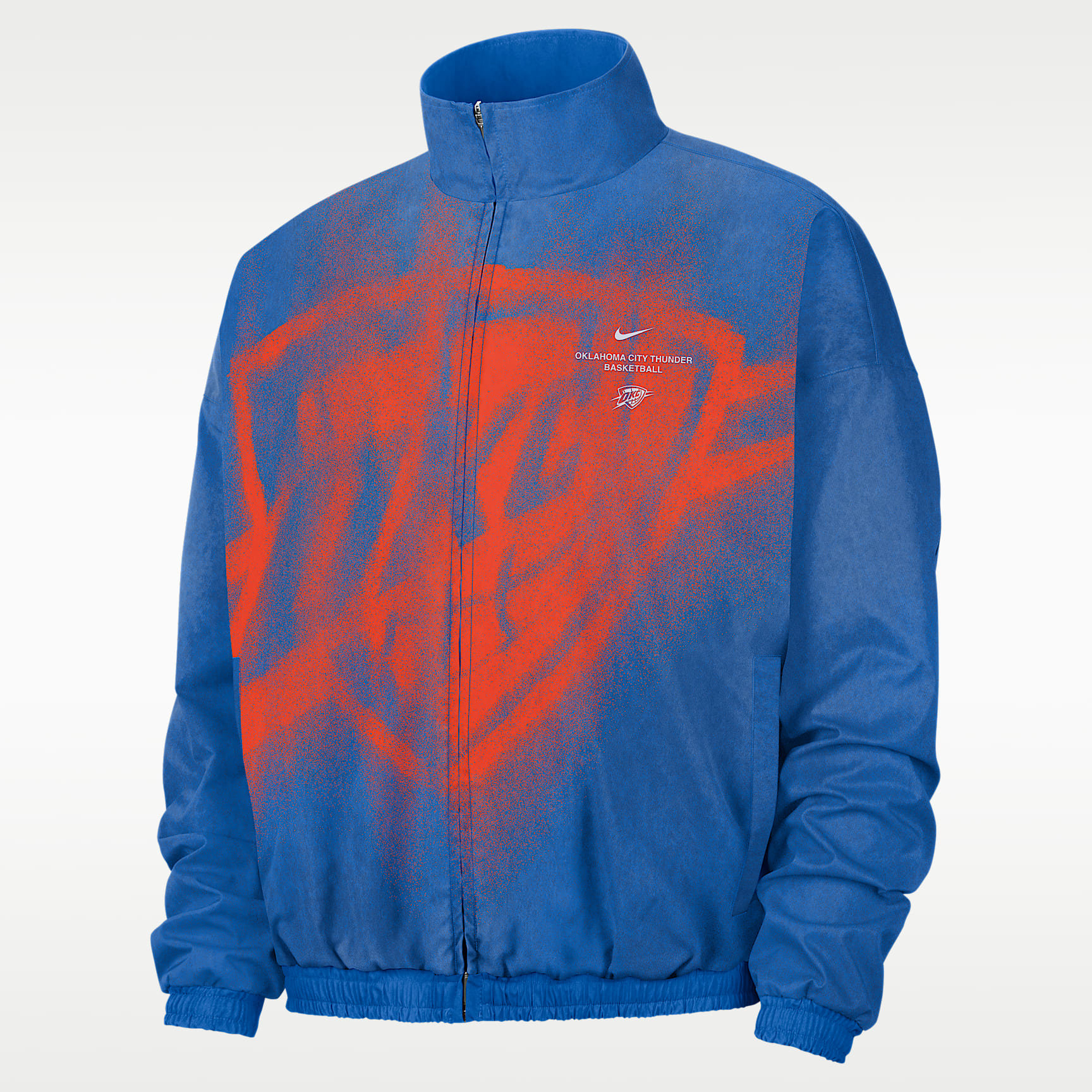 Oklahoma City Thunder Standard Issue Men's Basketball Woven Jacket