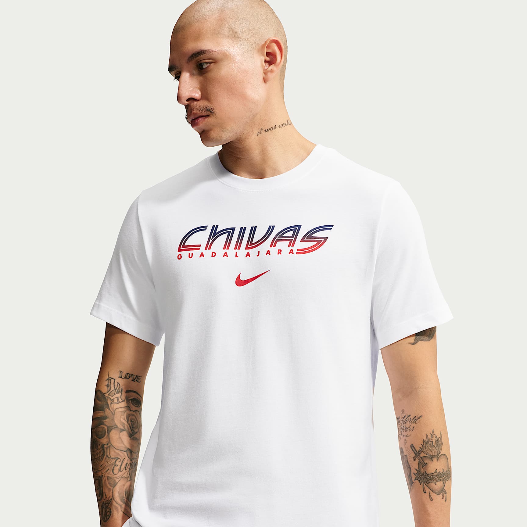 Playera de futbol Nike Chivas para hombre
