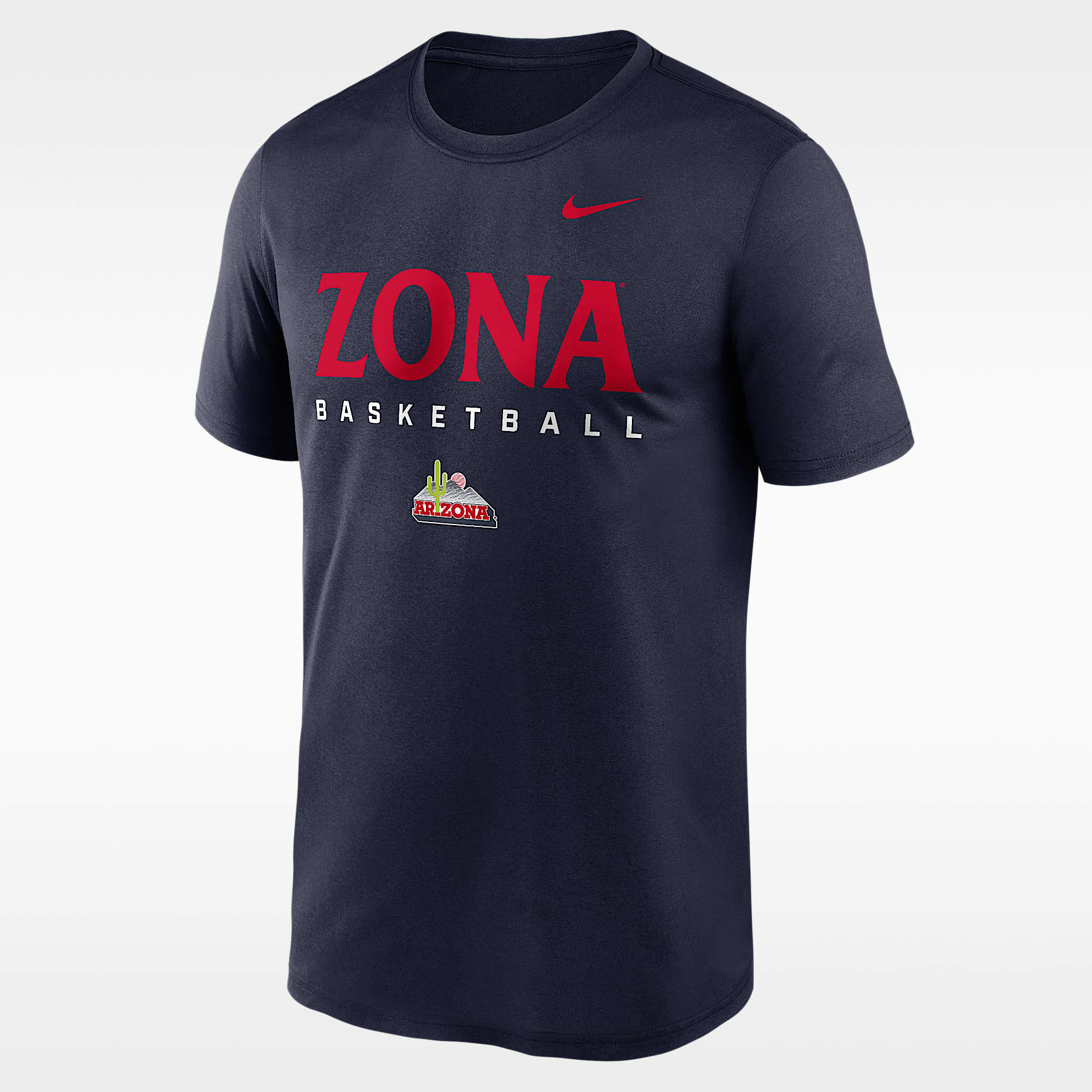 Playera universitaria Nike Dri-FIT para hombre Arizona Courtside Basketball Legend