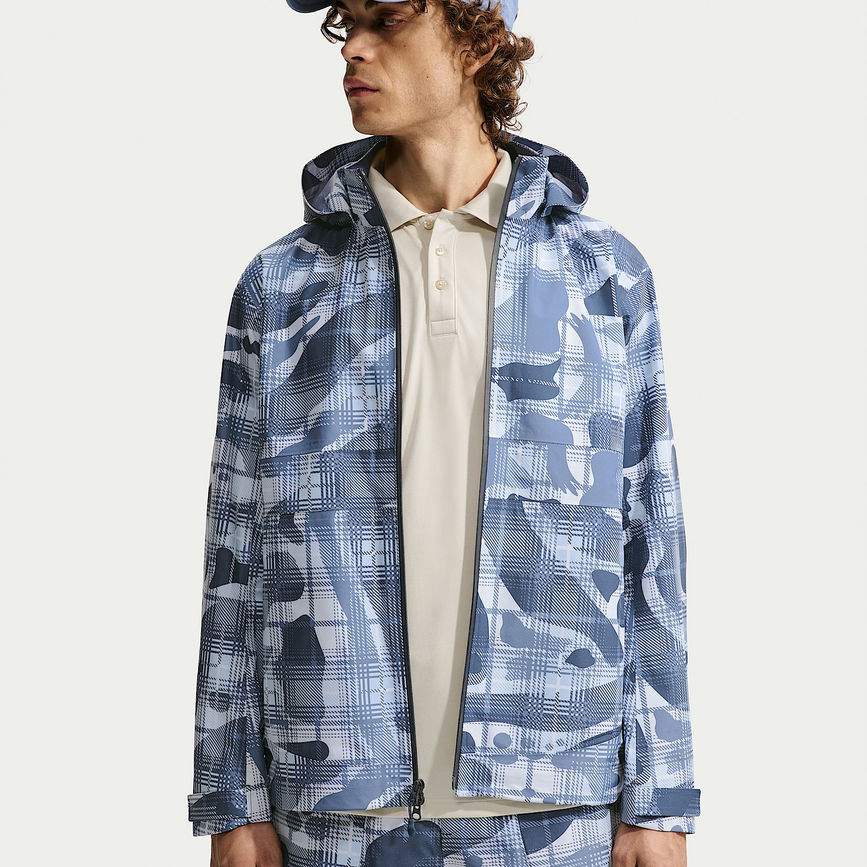 Nike Par Storm-FIT ADV golfjakke med ledig passform og camo-trykk til herre