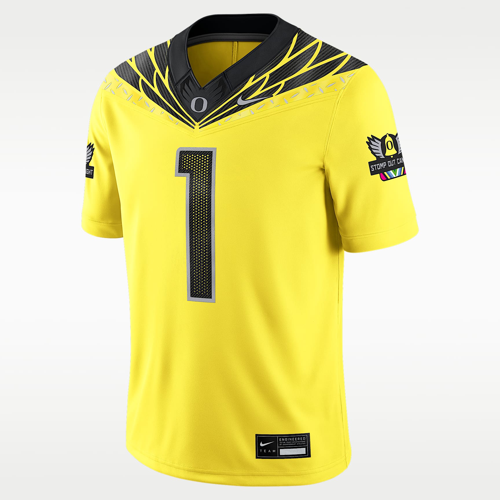 Jersey universitario Nike Dri-FIT Game para hombre Oregon Ducks Generation O Mighty Oregon