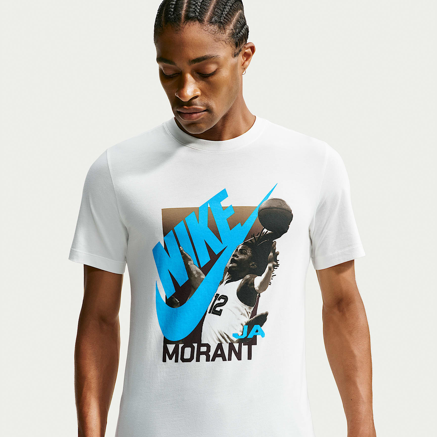 T-shirt de basketball Ja pour homme