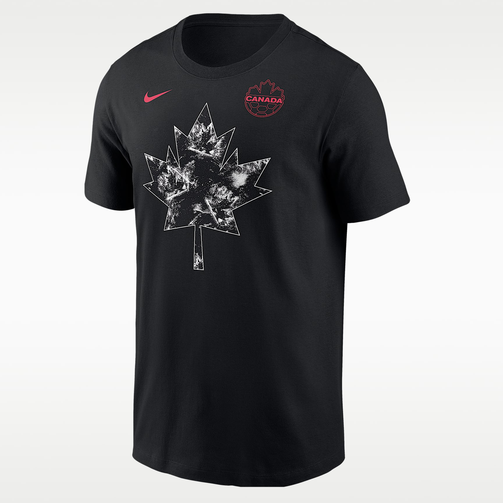 Canada Nike Fanwear Collection Men's Soccer Cotton Short-Sleeve T-Shirt