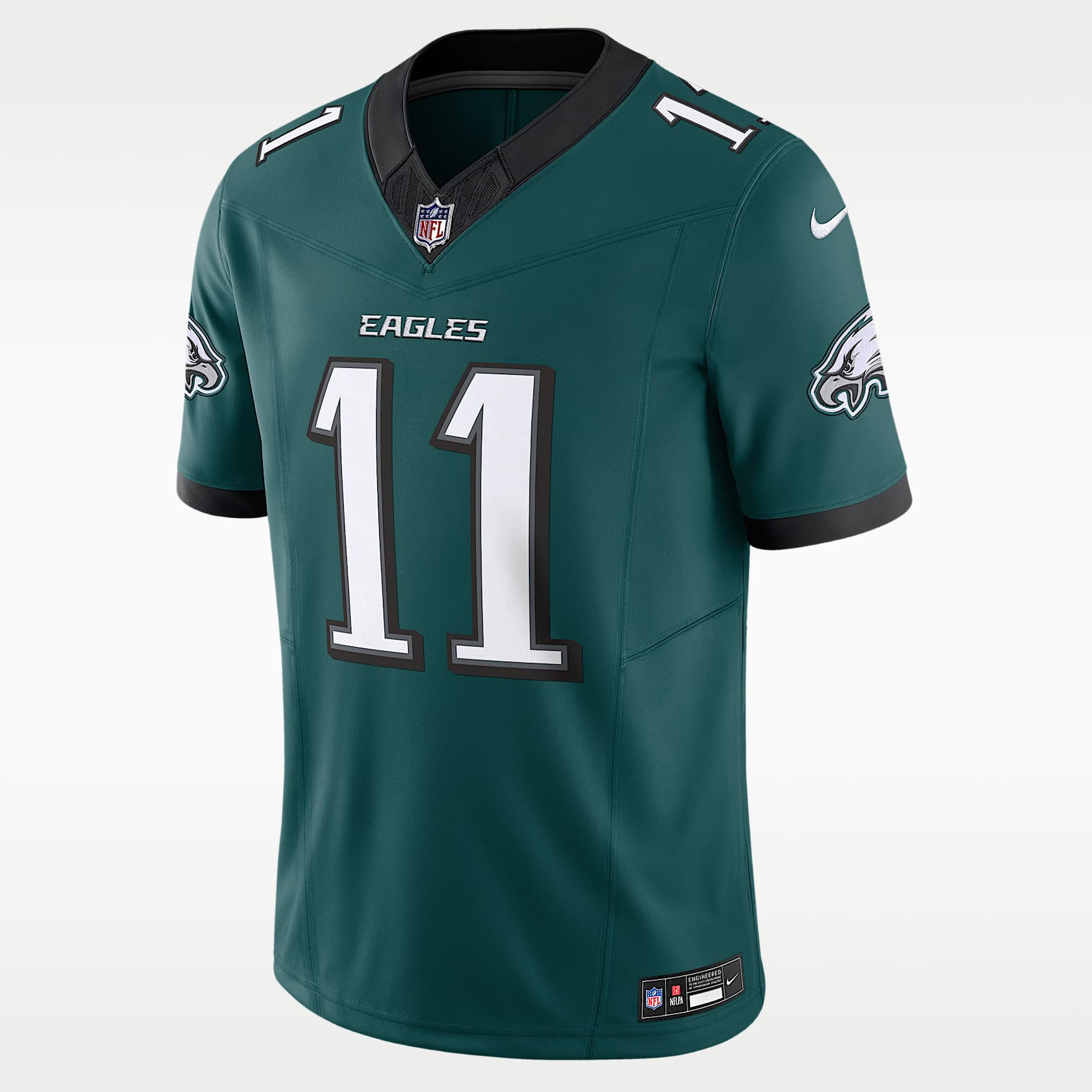 Jersey de fútbol americano para hombre Nike Dri-FIT de la NFL Limited A.J. Brown Philadelphia Eagles