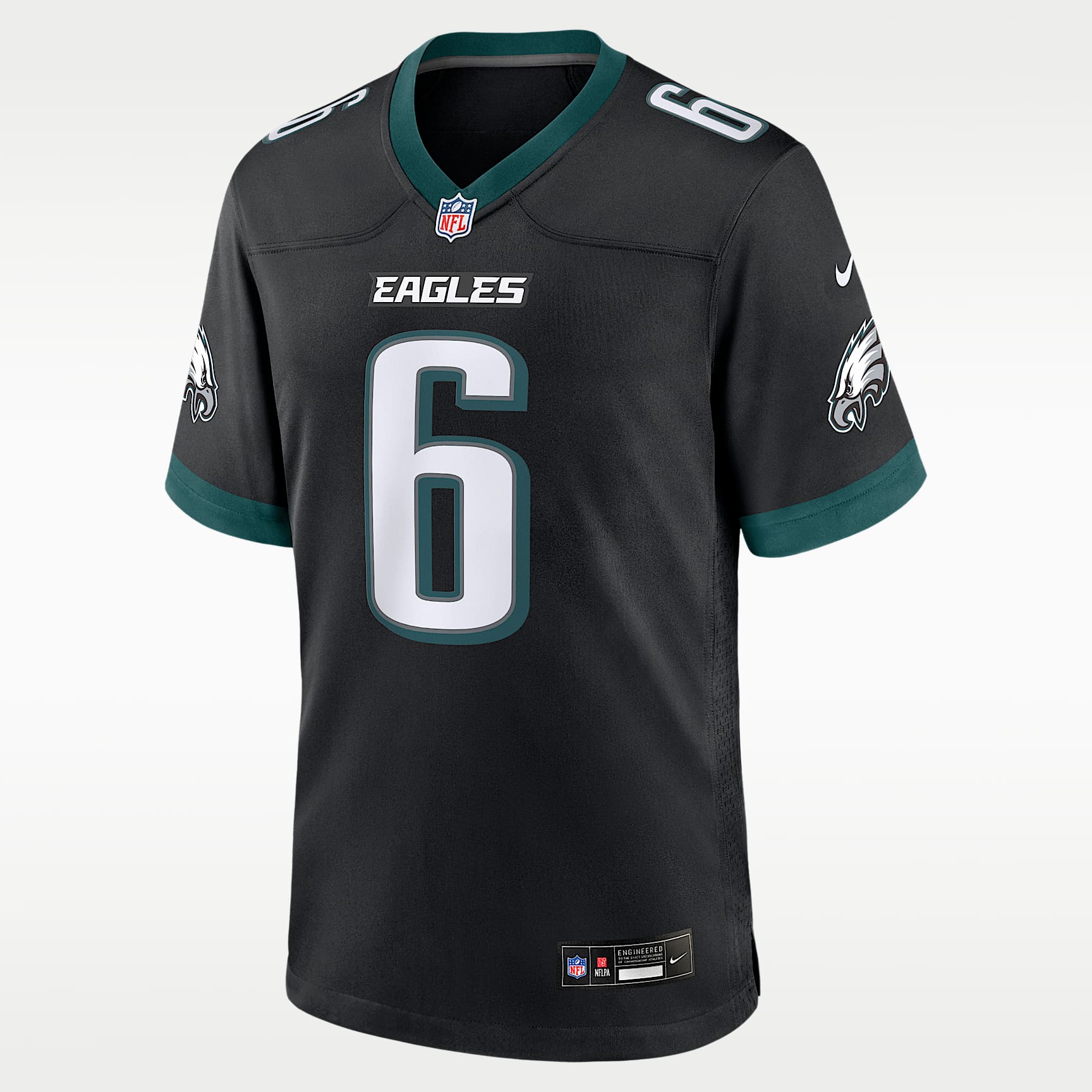 DeVonta Smith Philadelphia Eagles Men's Nike NFL Game Jersey