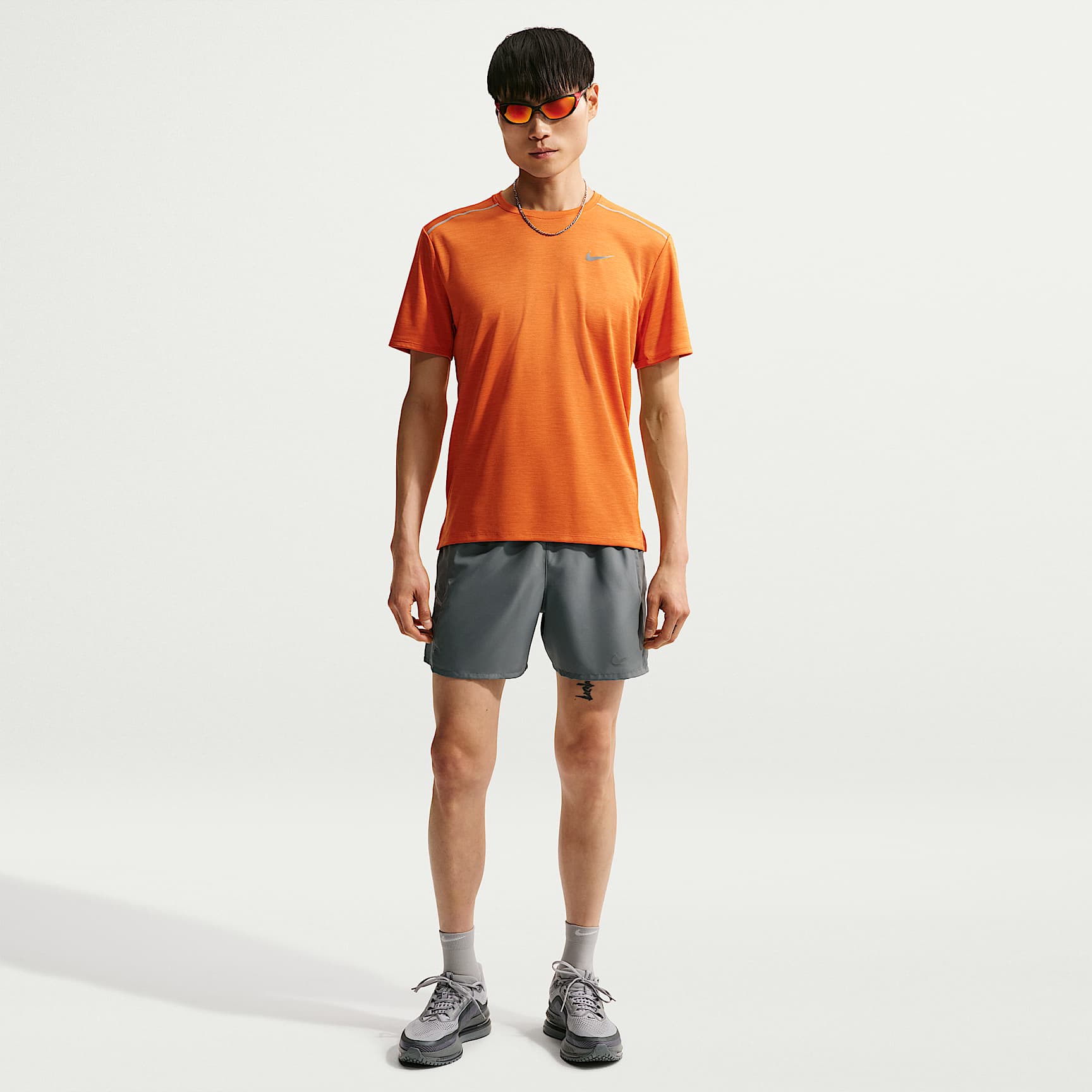 Nike Miler Men's Dri-FIT 12.5cm (Approx.) Brief-Lined Running Shorts