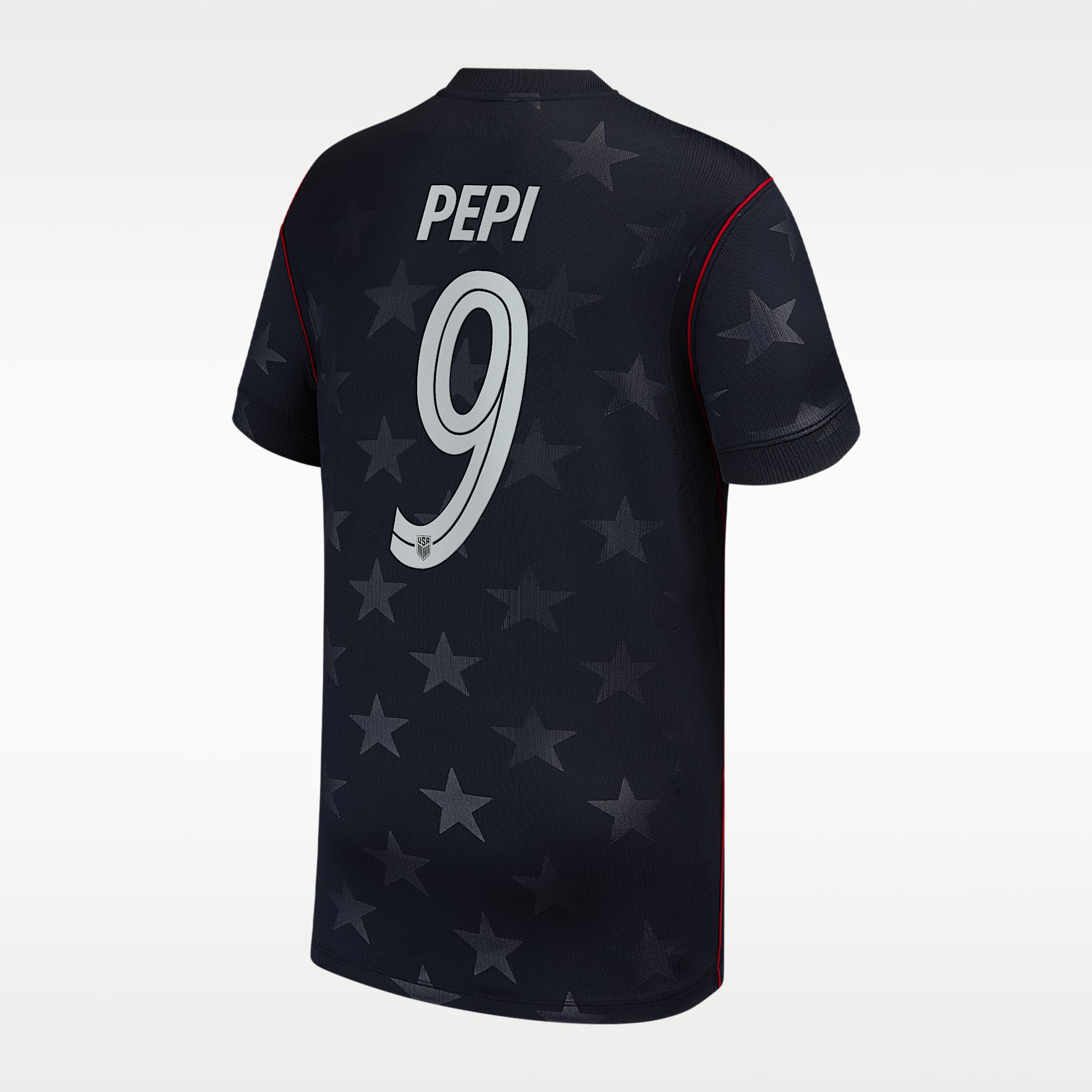 Jersey de futbol Dri-FIT de Ricardo Pepi del USMNT visitante 2026 Stadium para niños talla grande