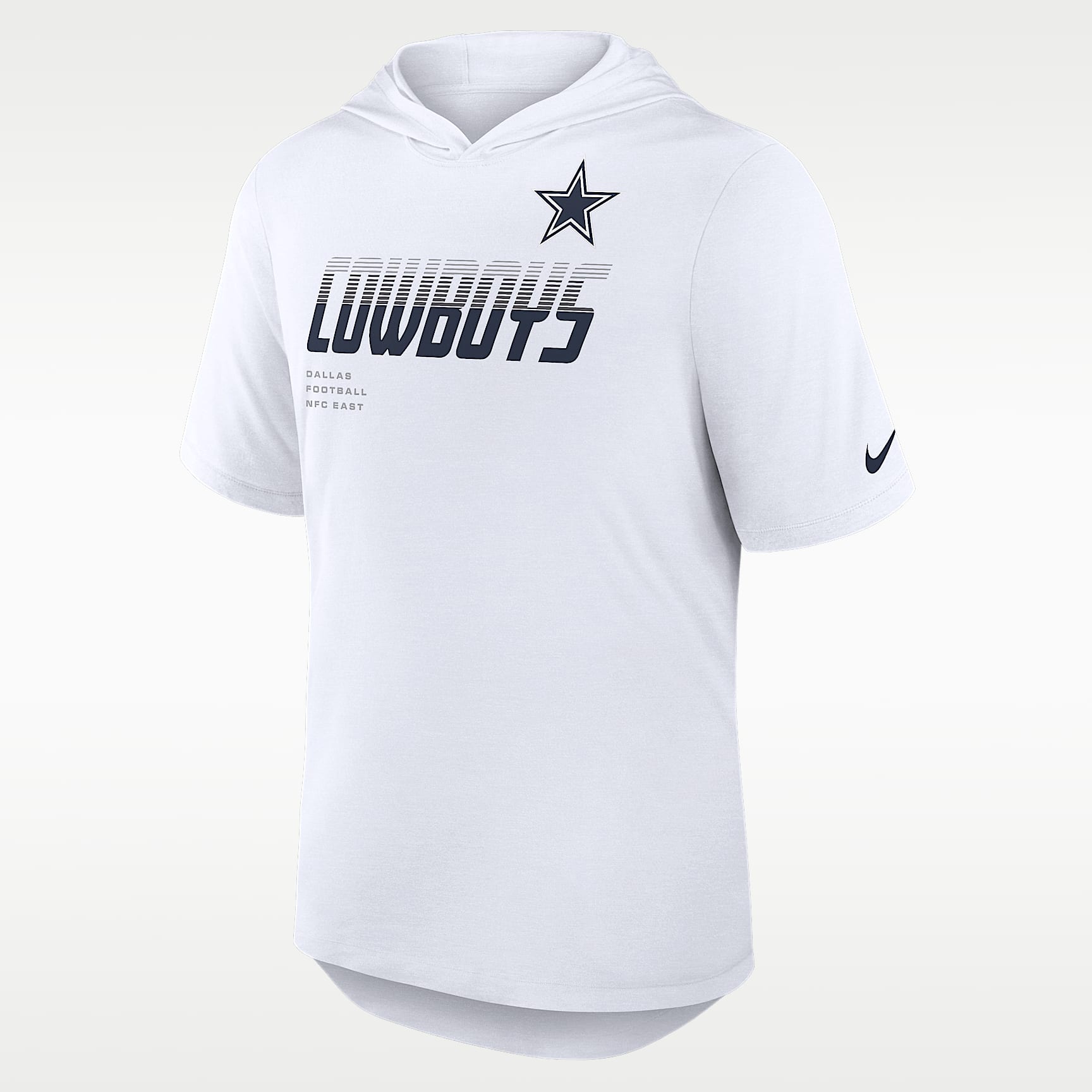 Playera Nike Dri-FIT de la NFL con gorro para hombre Dallas Cowboys