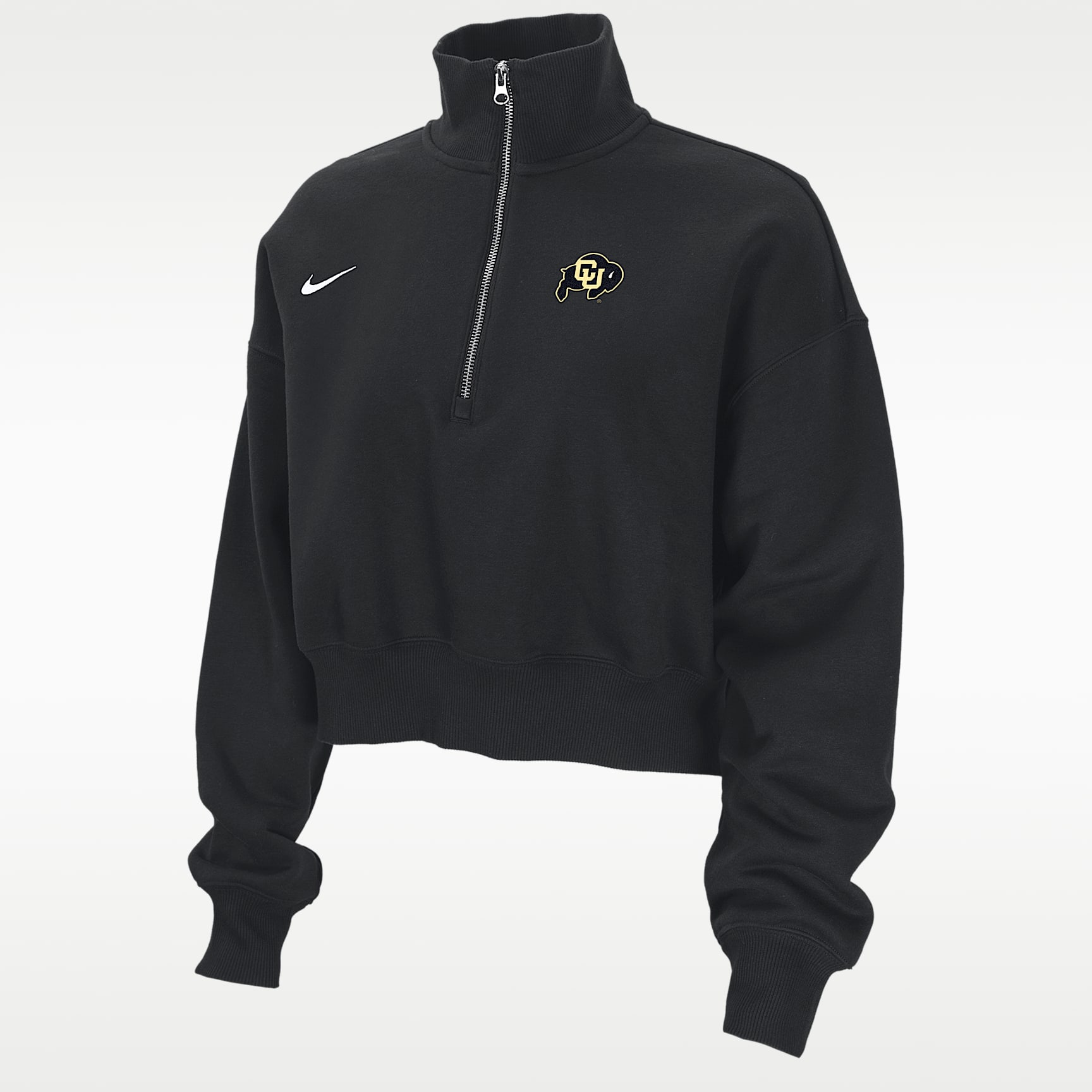 Colorado Phoenix Fleece Women's Nike College Cropped 1/4-Zip Top
