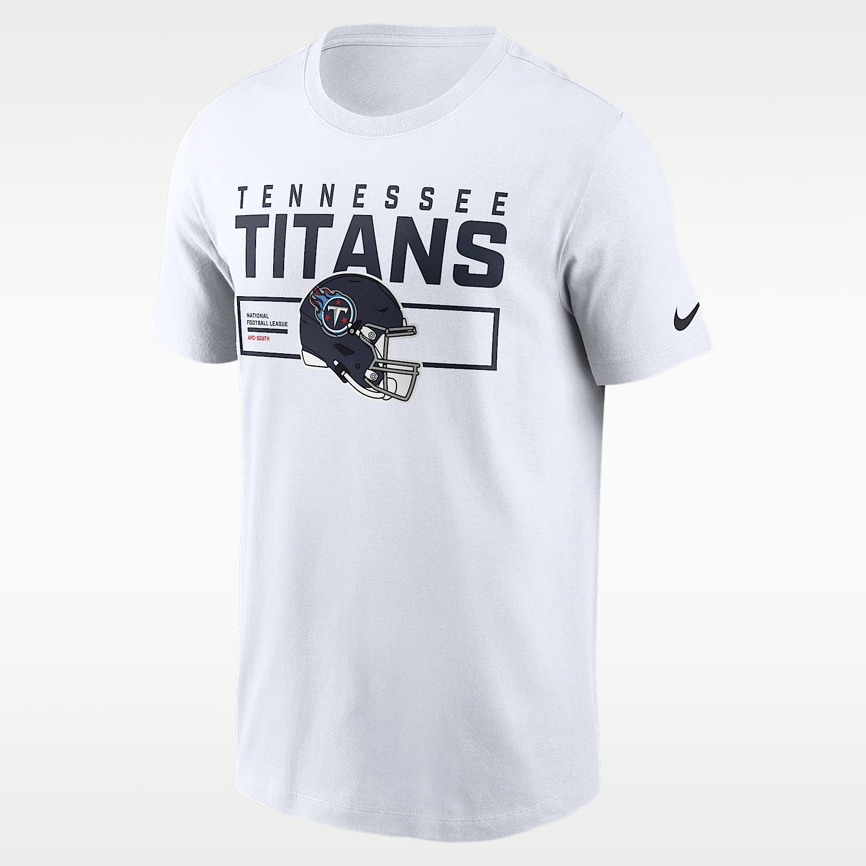 Playera Nike de la NFL para hombre Tennessee Titans Helmet Essential