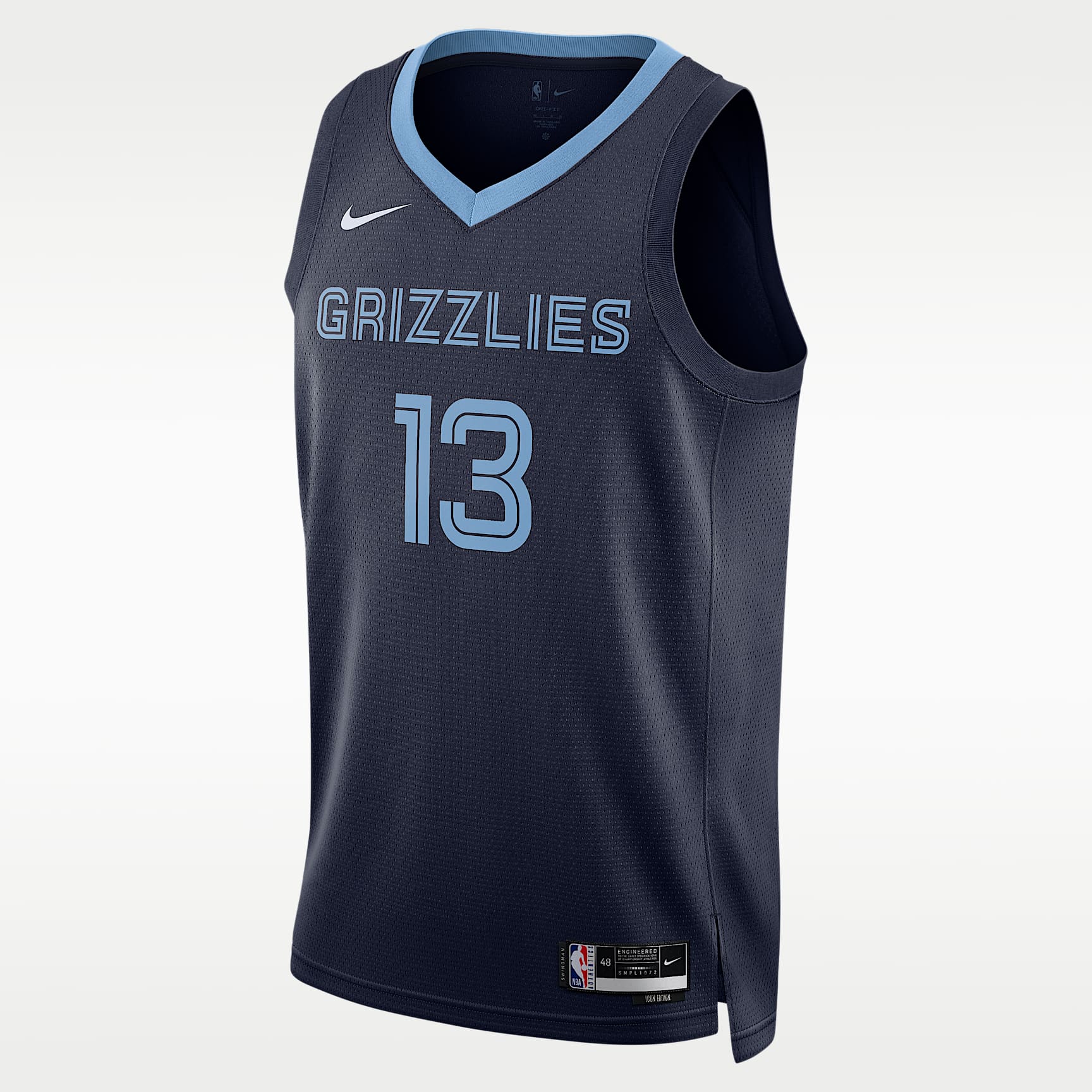 Jersey Nike Dri-FIT de la NBA Swingman para hombre Memphis Grizzlies Icon Edition