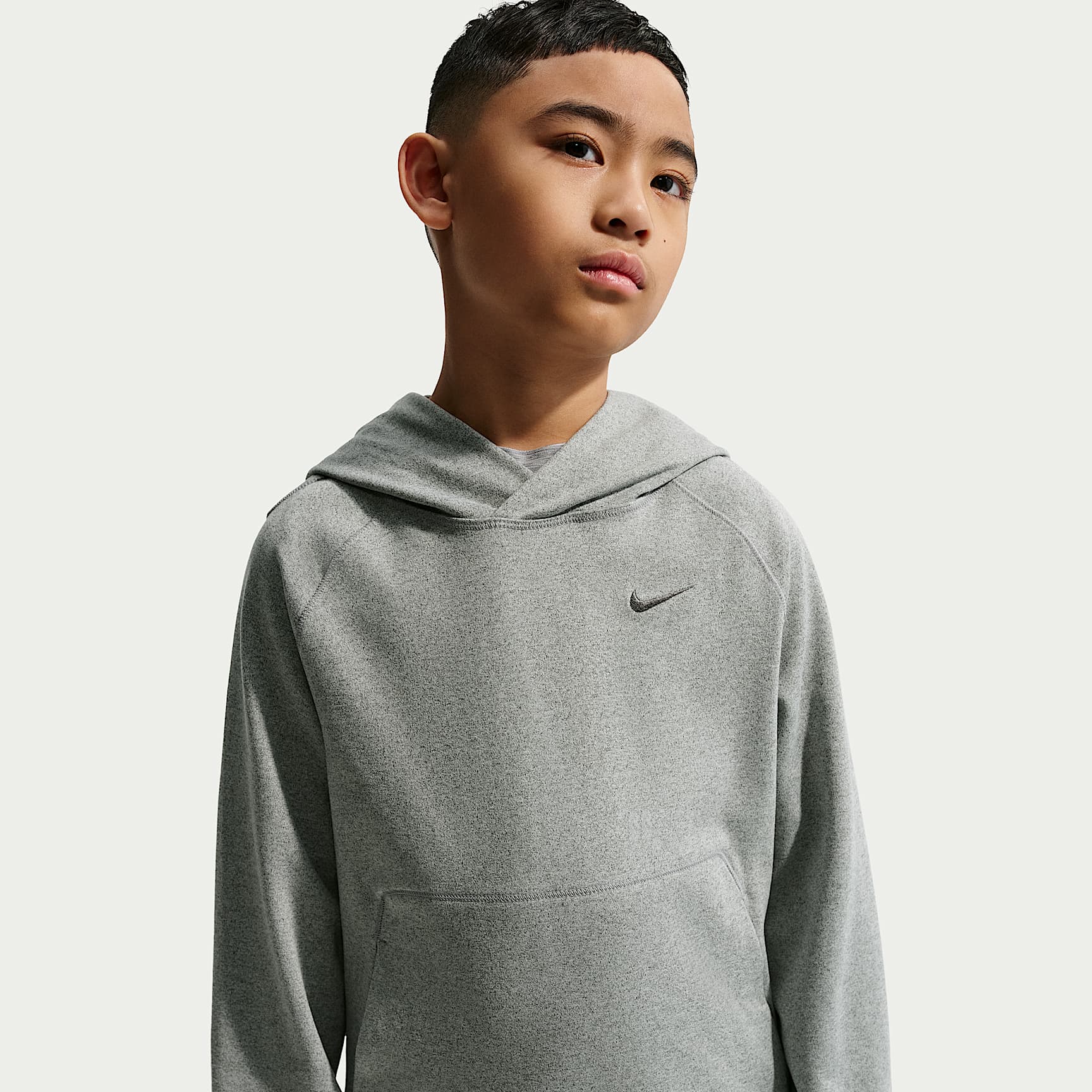 Nike Primary Nanoknit Big Kids' (Boys') Dri-FIT UV Protection Pullover Hoodie