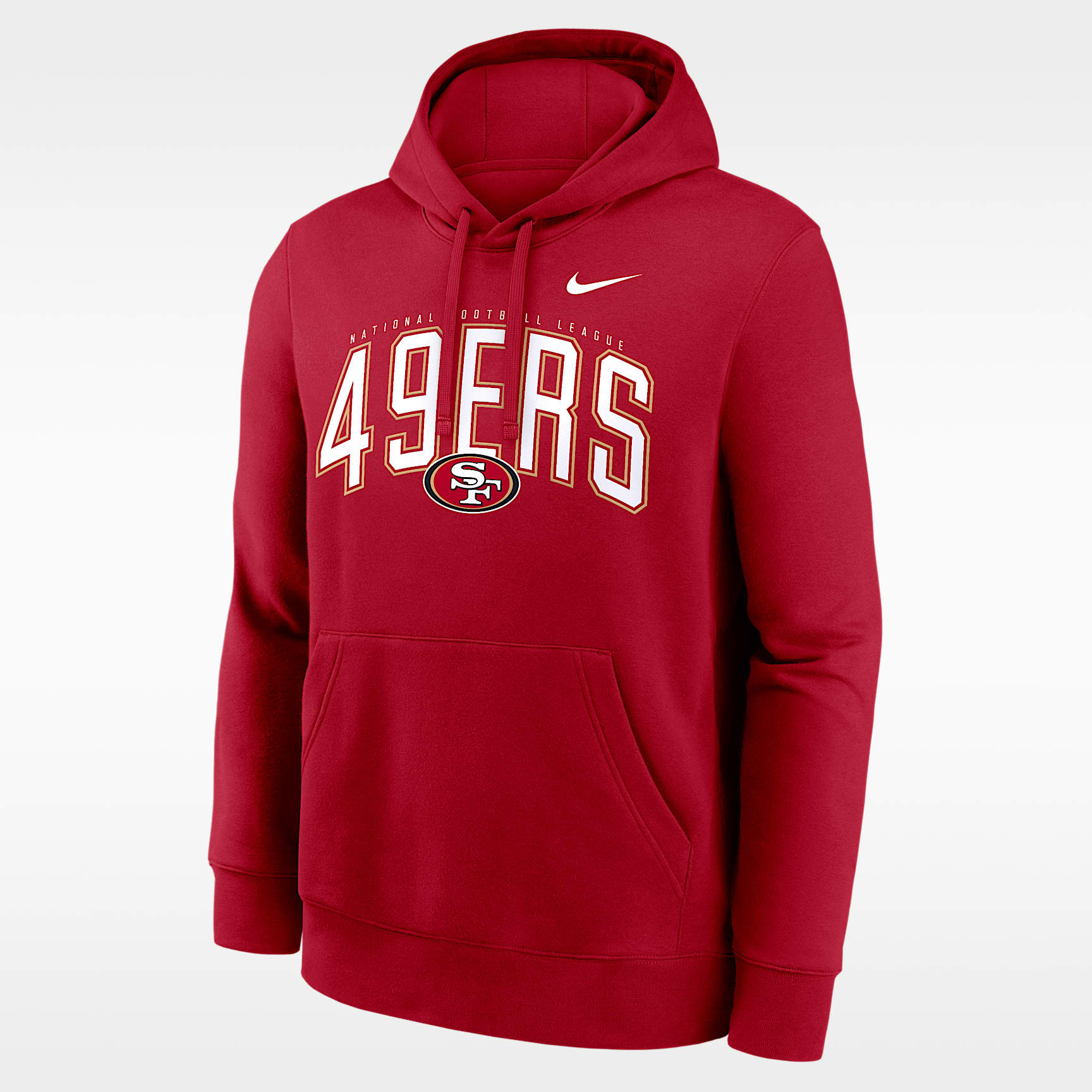 San Francisco 49ers Club Men's Nike NFL Pullover Hoodie