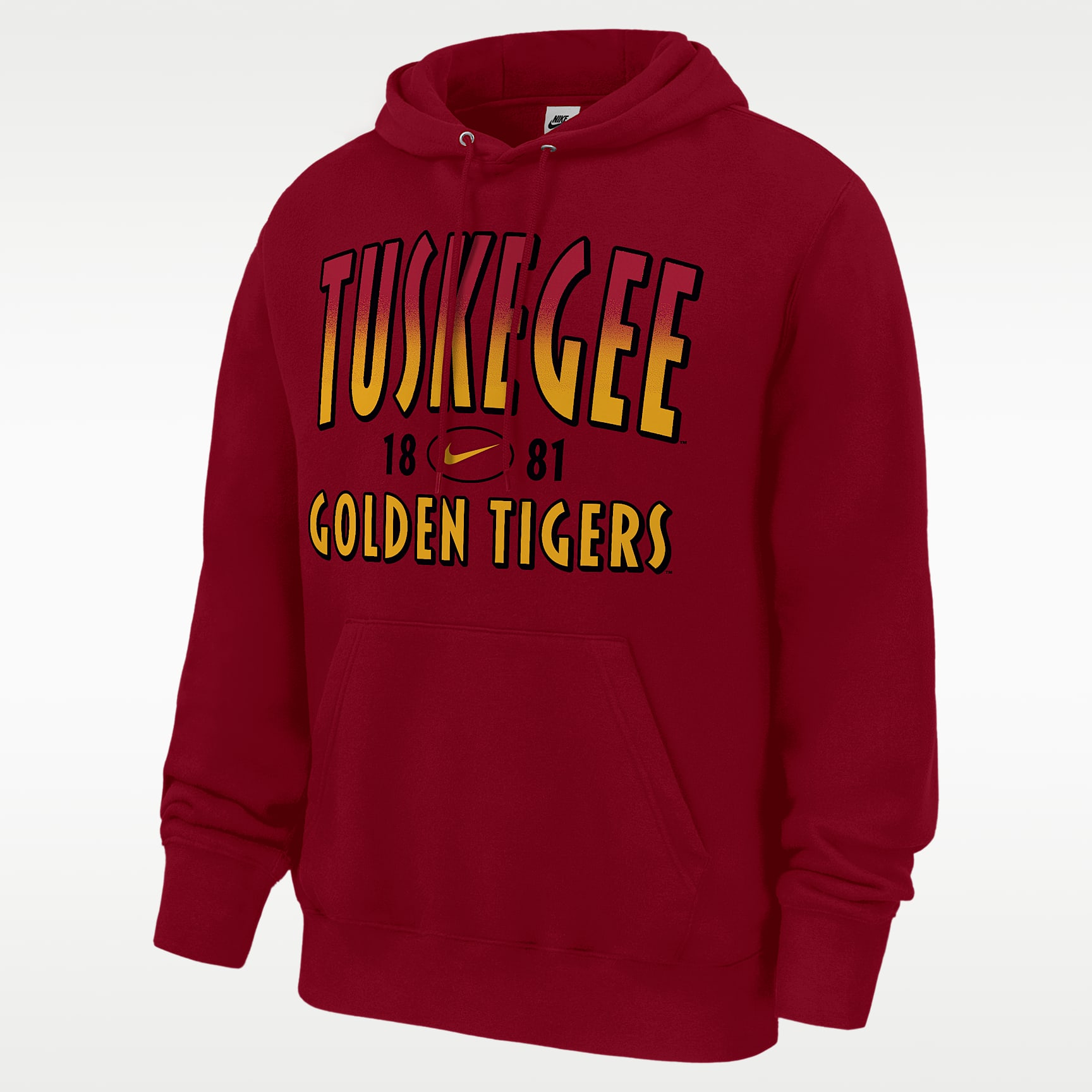 Nike College (Tuskegee) Men's Club Fleece Pullover Hoodie