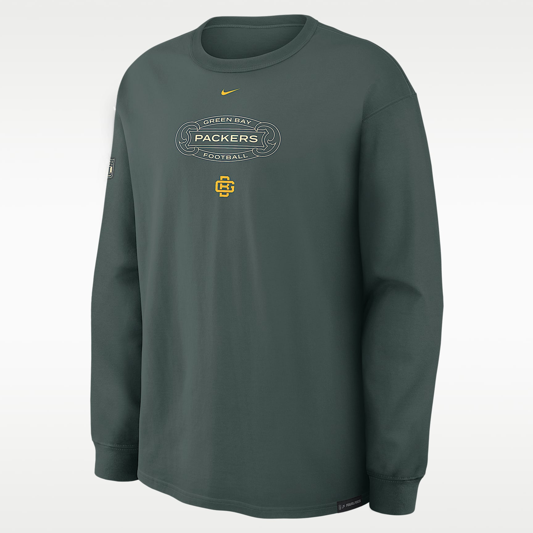 Green Bay Packers Rivalries Collection Max94 Men's Nike NFL Long-Sleeve T-Shirt