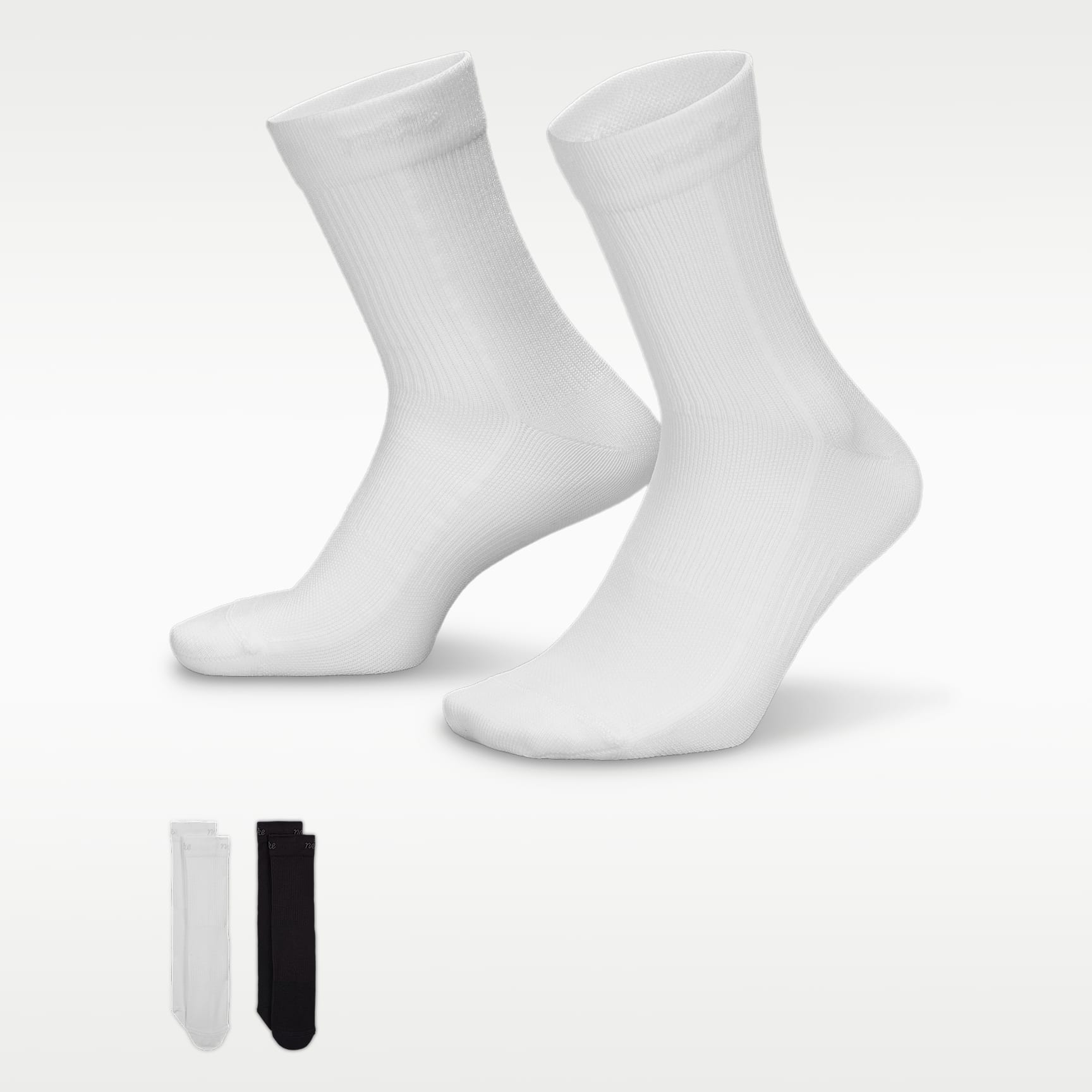 Nike Everyday Plus Women's Lightweight Crew Socks (2-Pair)