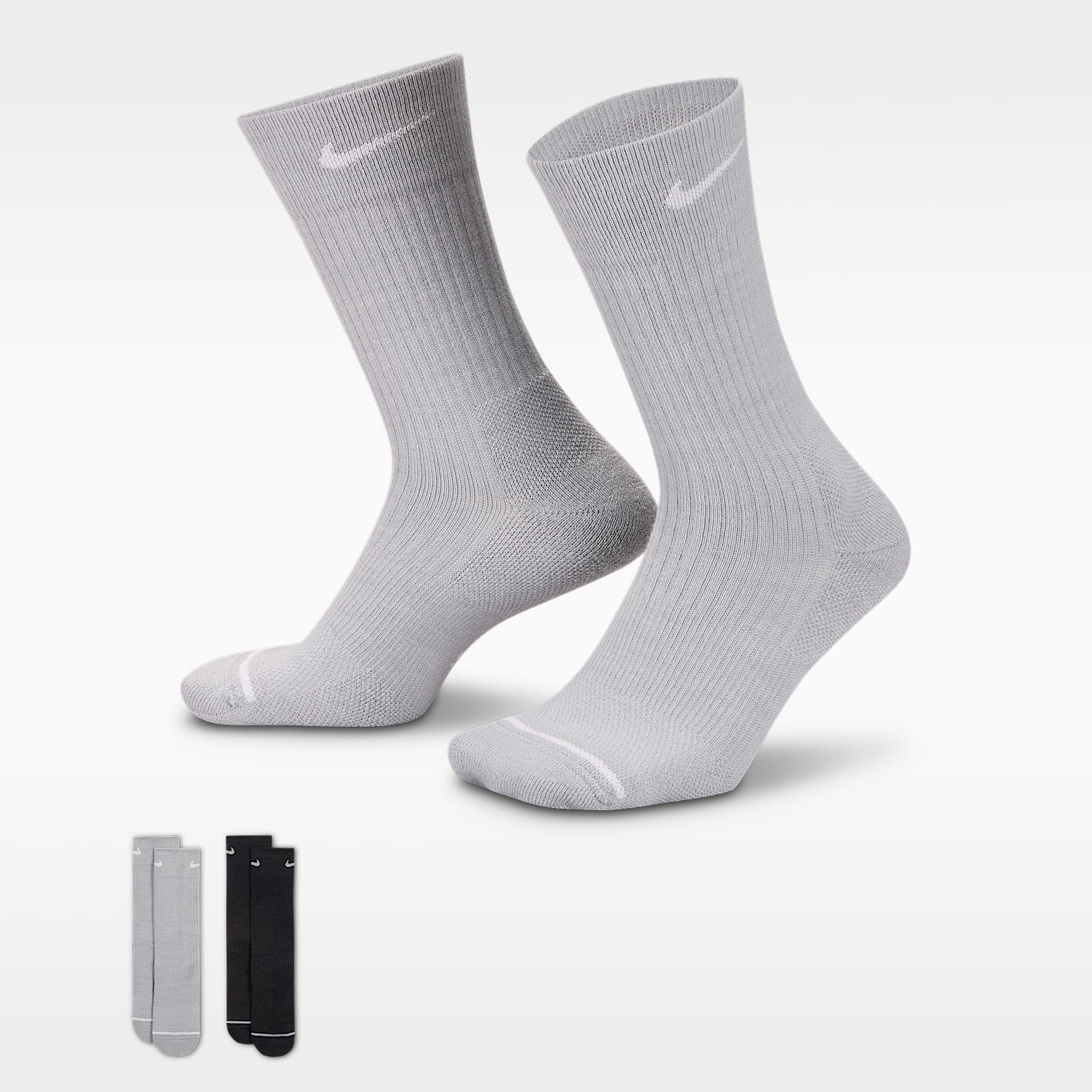 Calcetas acolchadas (2 pares) Nike Everyday Wool