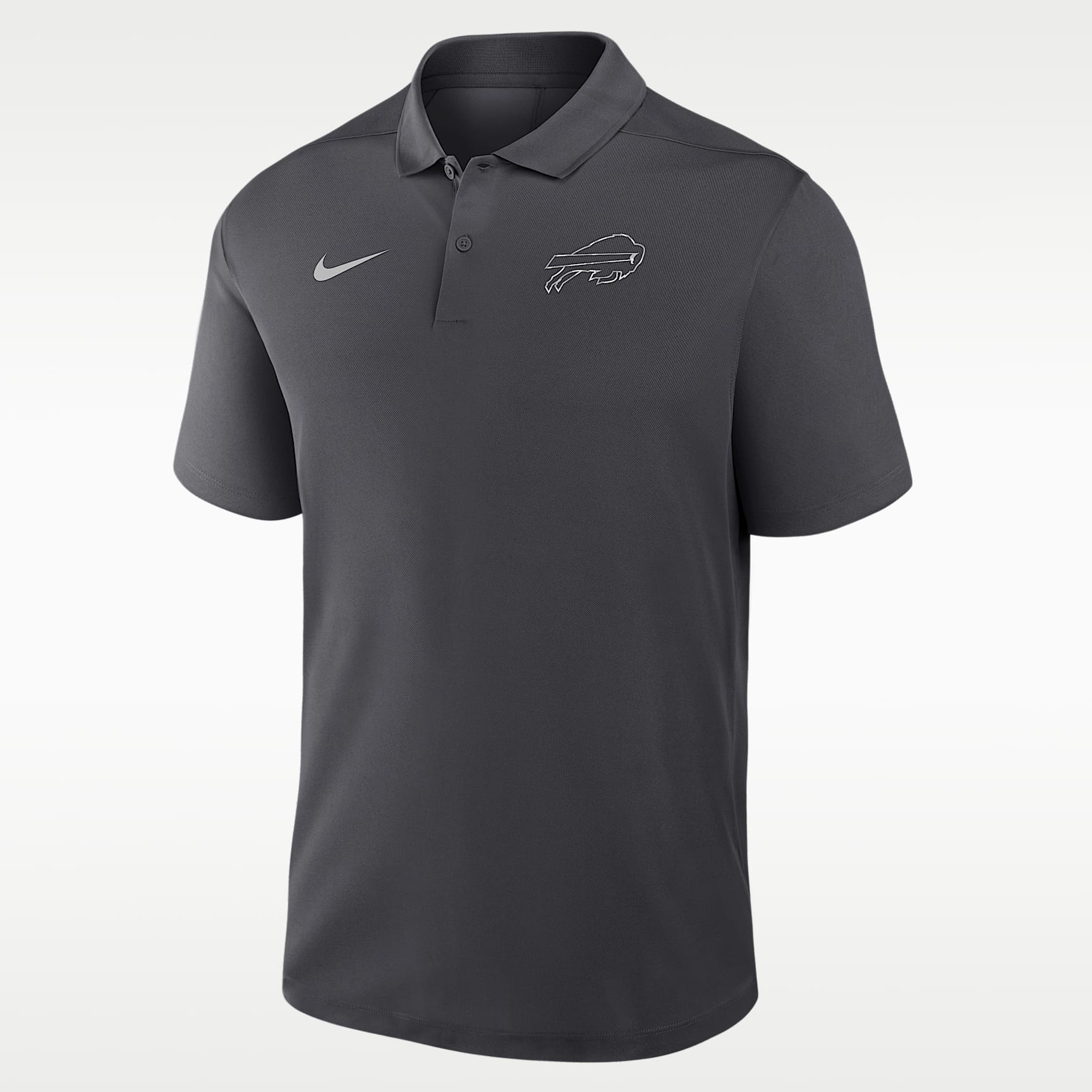 Buffalo Bills Fractal Logo Victory Men's Nike Dri-FIT NFL Polo