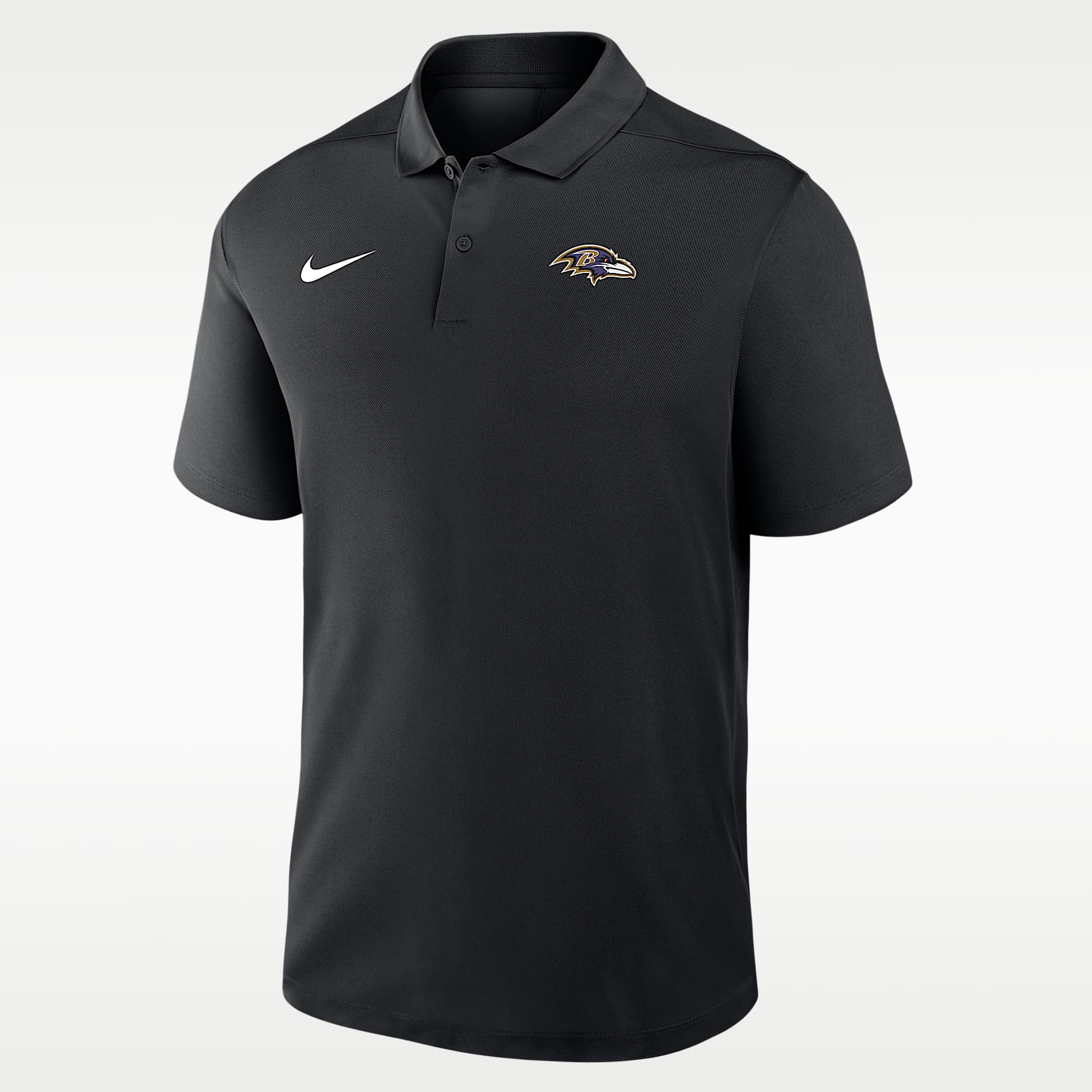Baltimore Ravens Logo Victory Men's Nike Dri-FIT NFL Polo