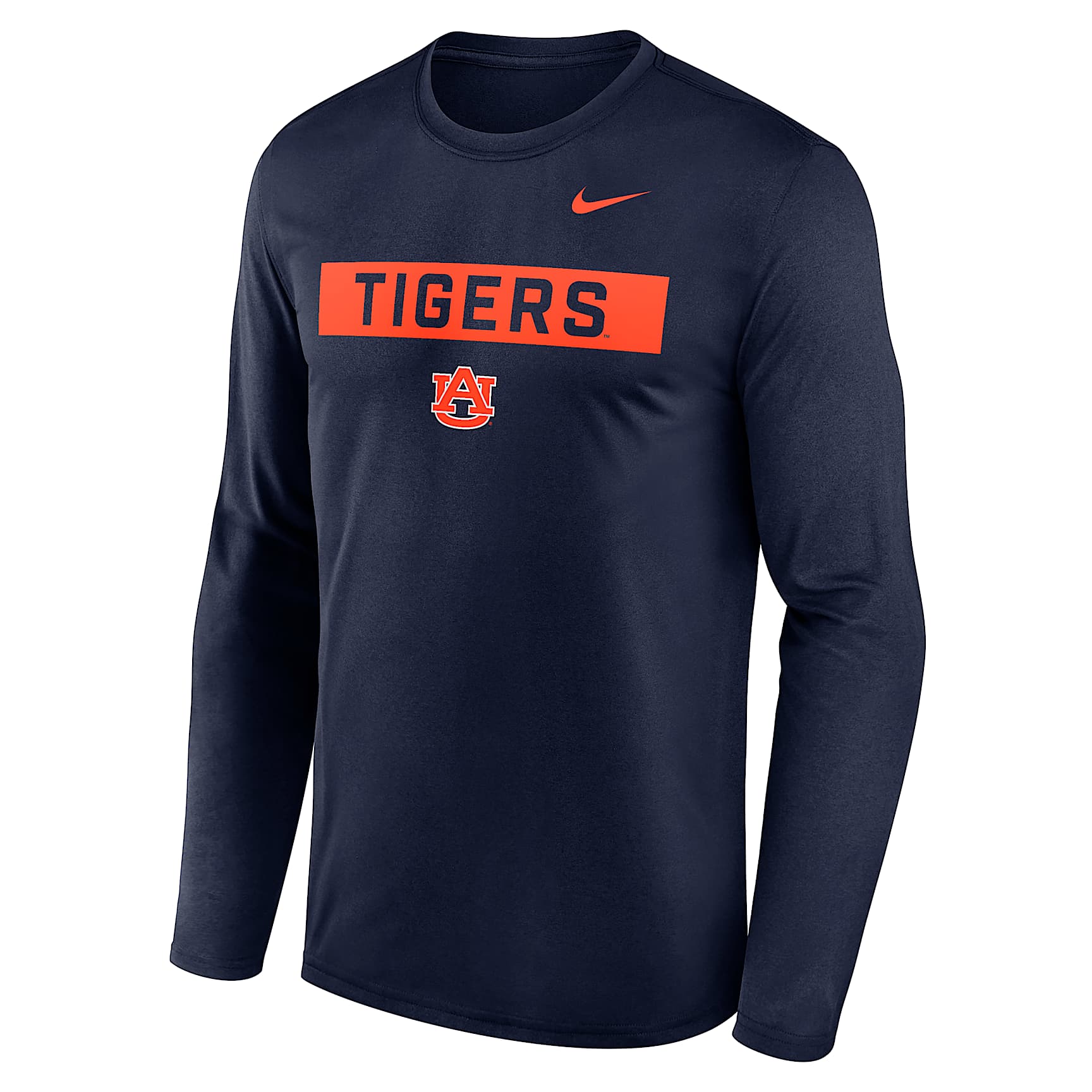 Auburn Primetime Legend 2-Hit Men's Nike Dri-FIT College Long-Sleeve T-Shirt
