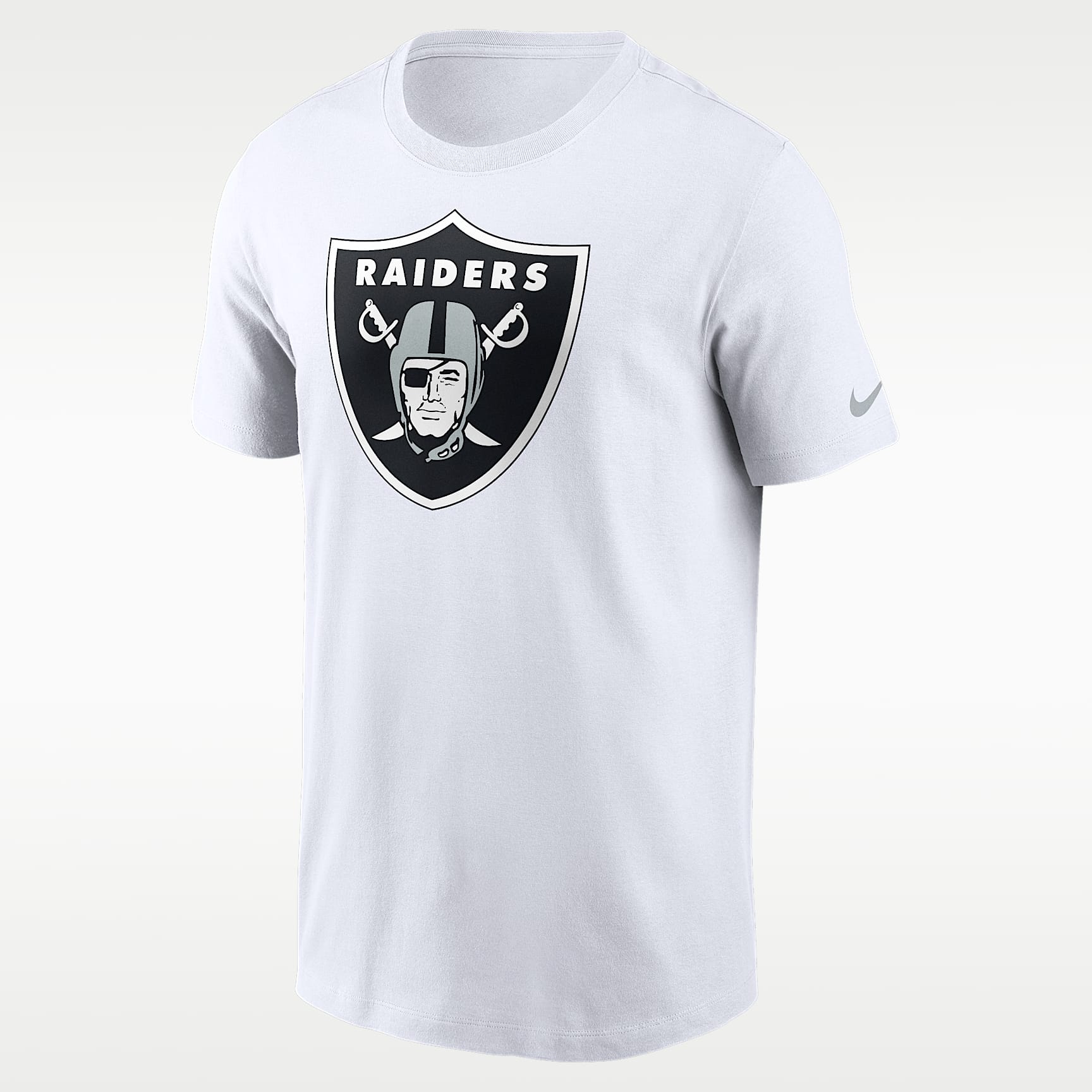 Playera Nike de la NFL para hombre Las Vegas Raiders Logo Essential