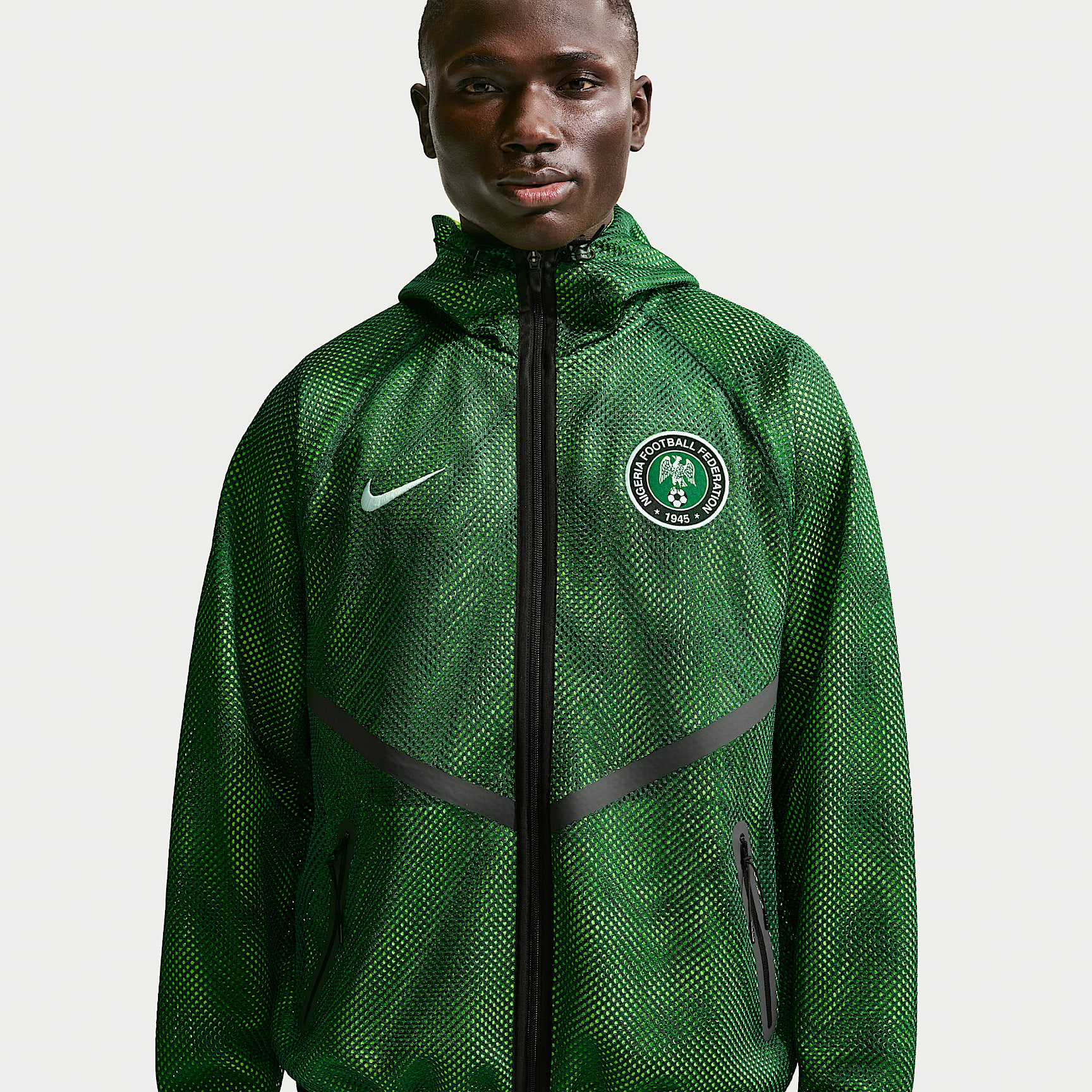 Nigeria Men's Nike Dri-FIT Soccer Anthem Jacket