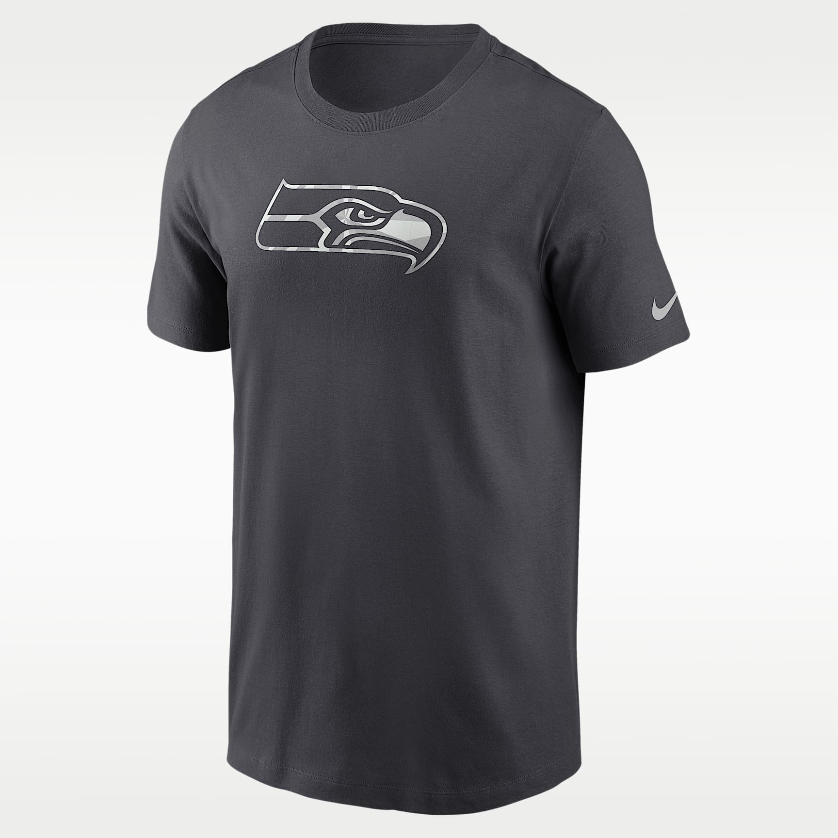 Playera Nike de la NFL para hombre Seattle Seahawks Fractal Logo