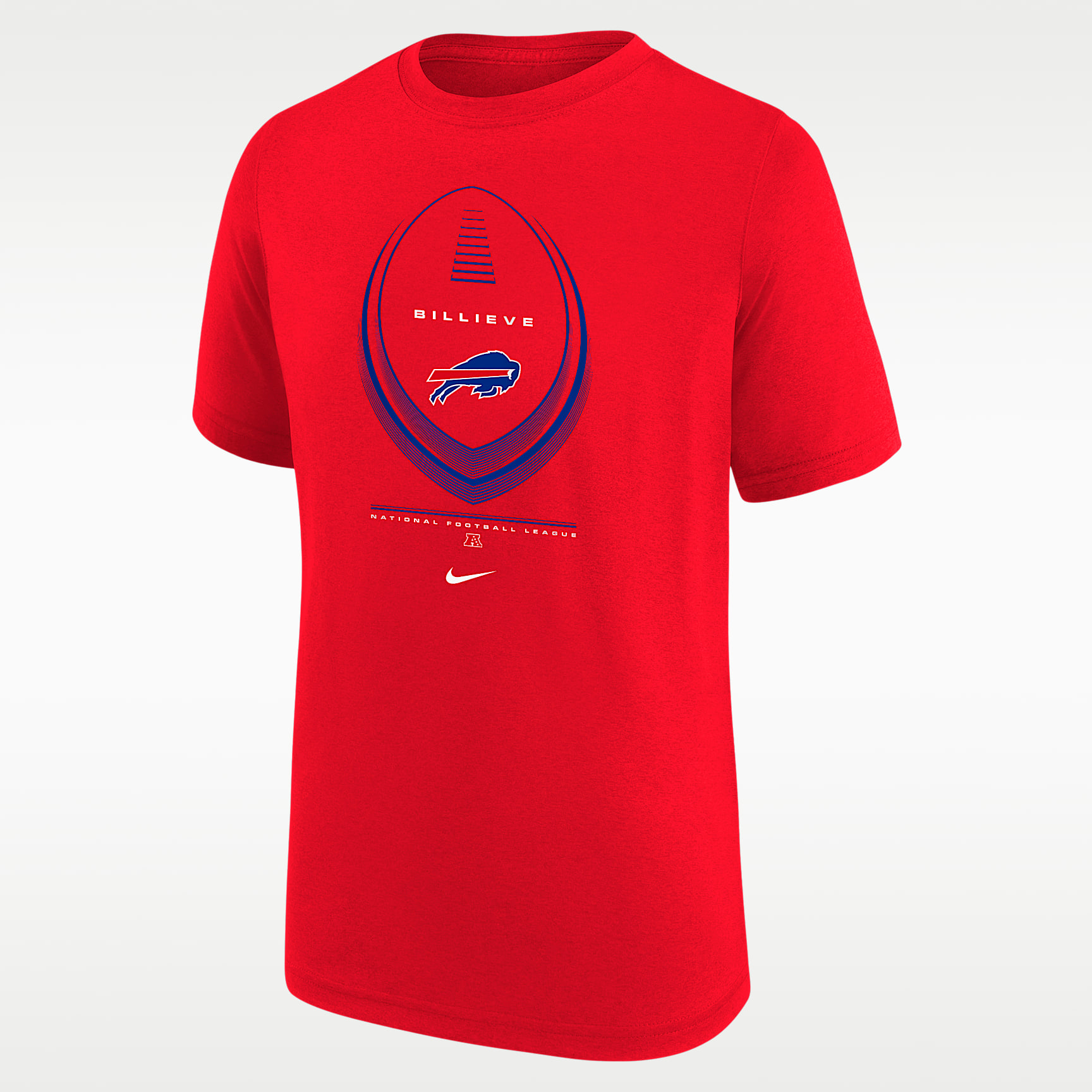 Playera Nike Dri-FIT de la NFL para niños talla grande Buffalo Bills Icon Legend Edition