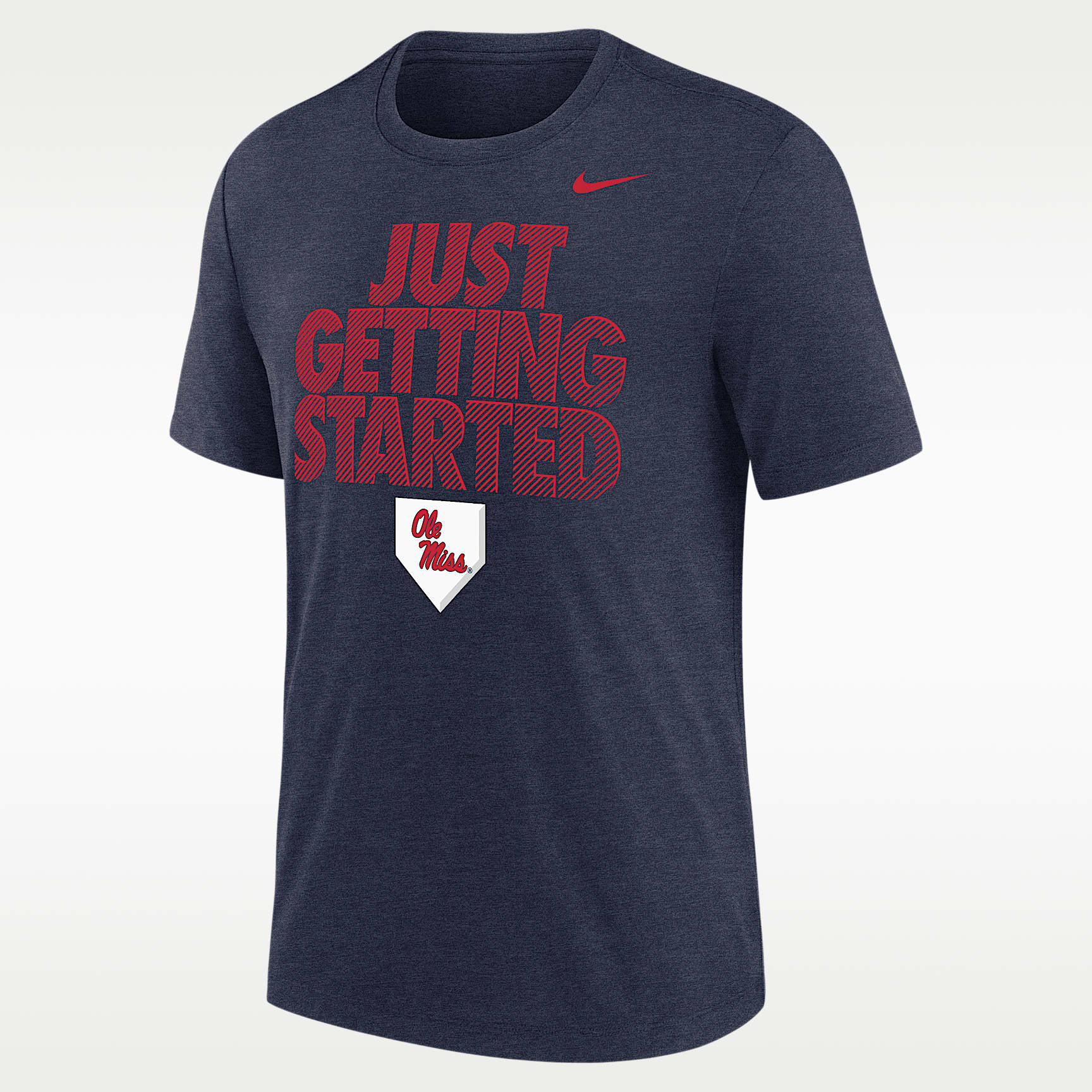 Nike College (Ole Miss Rebels) Men's Short-Sleeve Baseball T-Shirt