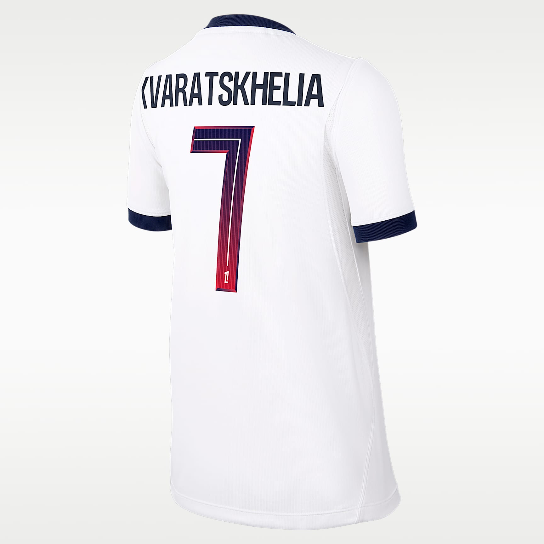 Khvicha Kvaratskhelia Paris Saint-Germain 2026/27 Stadium Away Big Kids' Nike Dri-FIT Soccer Jersey