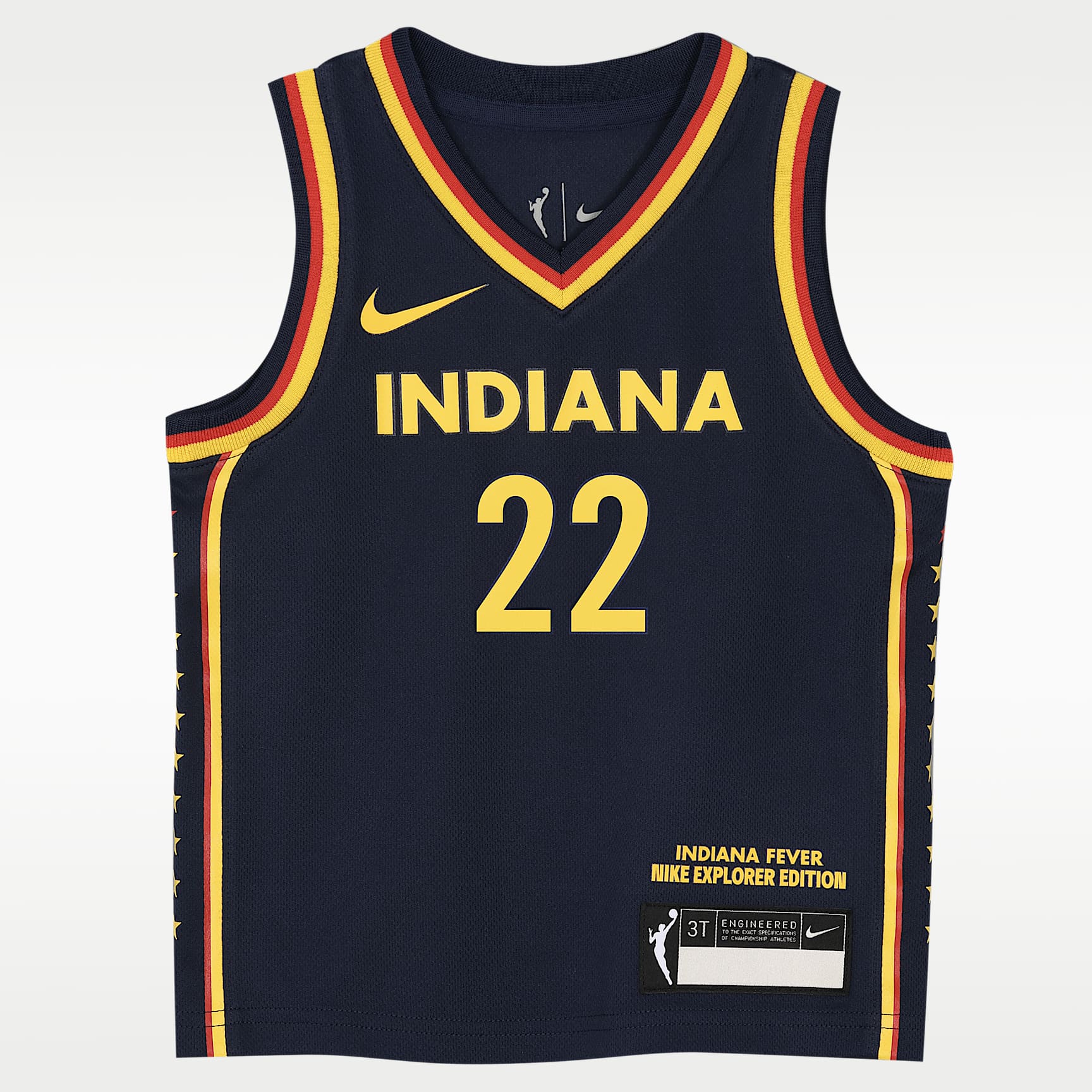 Caitlin Clark Indiana Fever Explorer Edition Little Kids' Nike WNBA Jersey