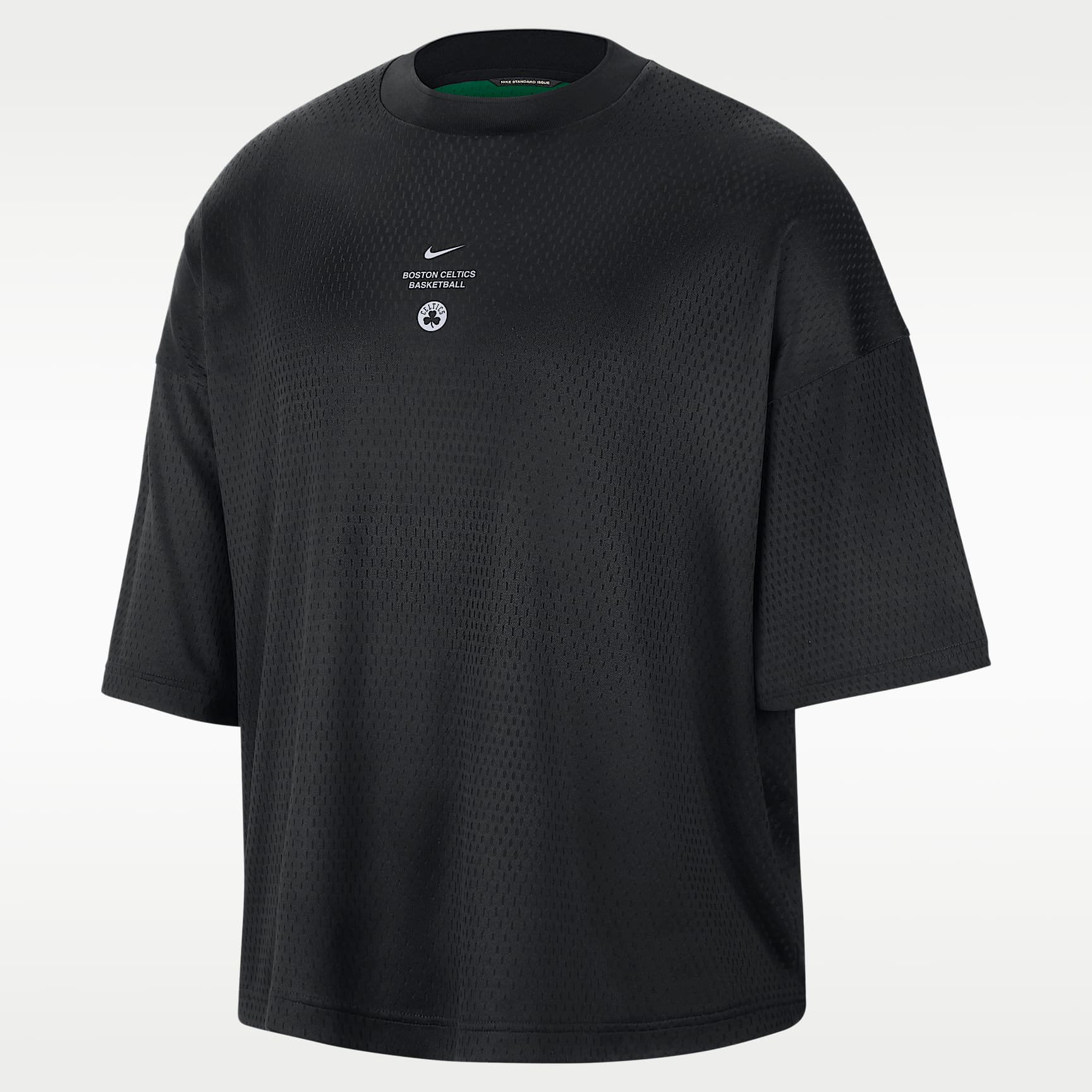 Boston Celtics Standard Issue kortermet basketoverdel til herre