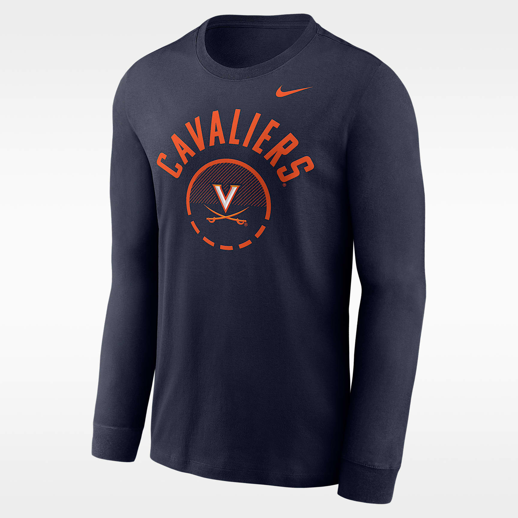 Virginia Basketball Shoot Around Legend Men's Nike Dri-FIT College Long-Sleeve T-Shirt