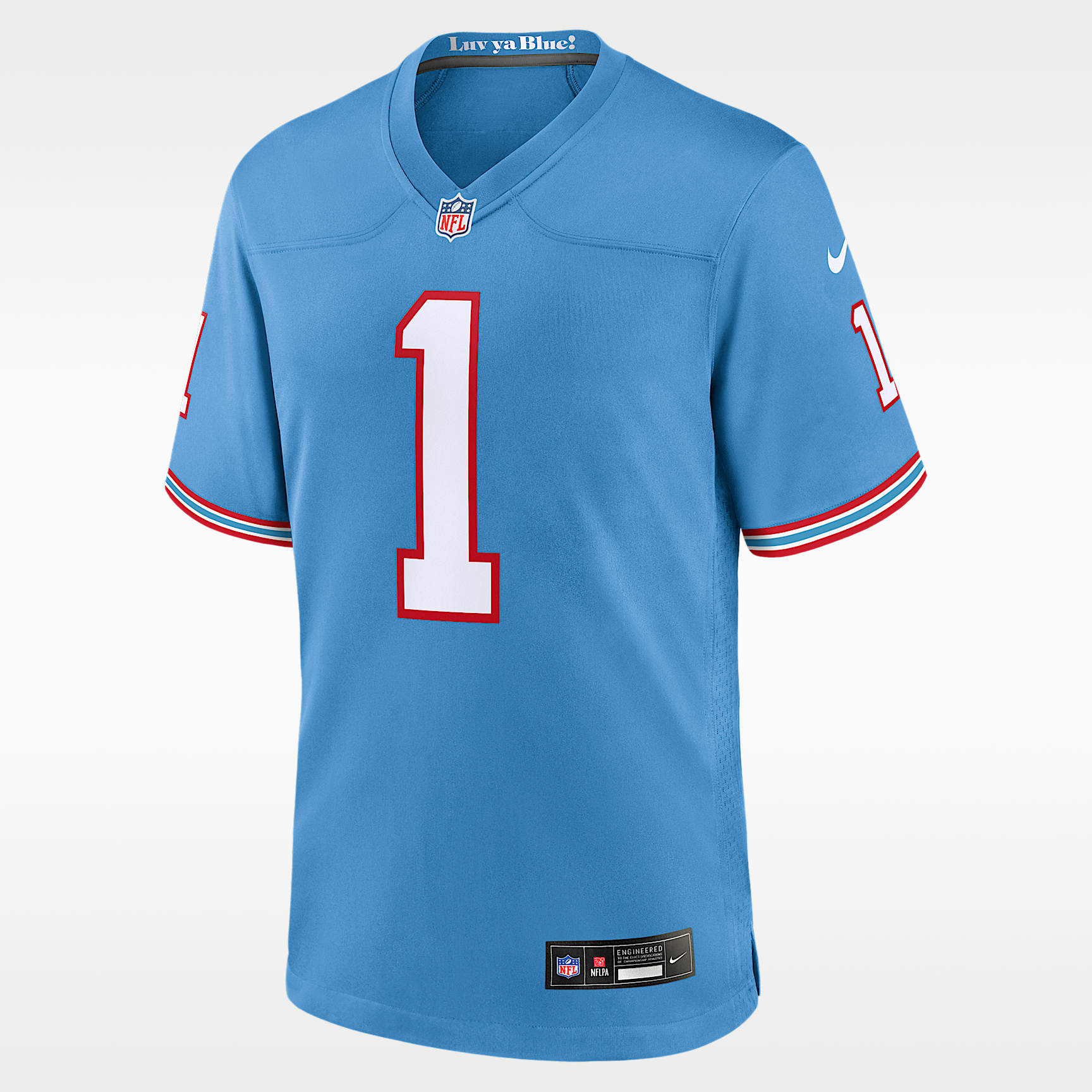 Jersey Nike de la NFL Game para hombre Cam Ward Tennessee Titans 2025 NFL Draft First Round Pick