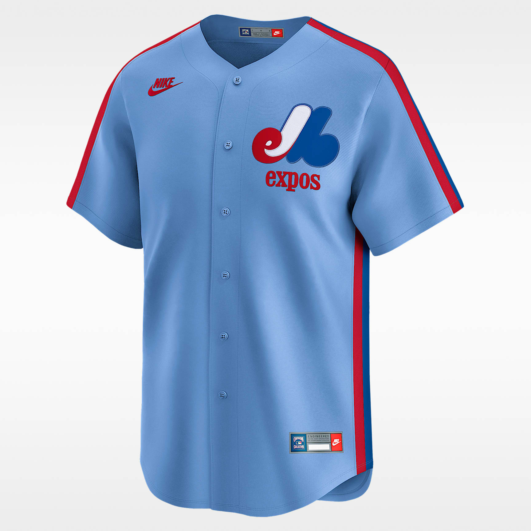 Montreal Expos Cooperstown Men's Nike Dri-FIT MLB Limited Jersey