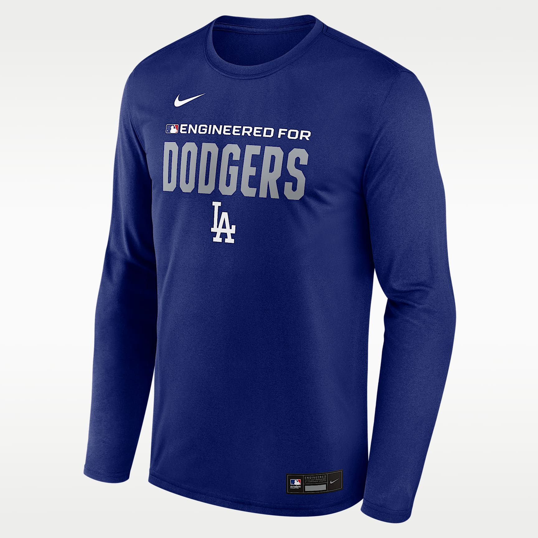 Los Angeles Dodgers Authentic Collection Team Issue Men's Nike Dri-FIT MLB Long-Sleeve T-Shirt