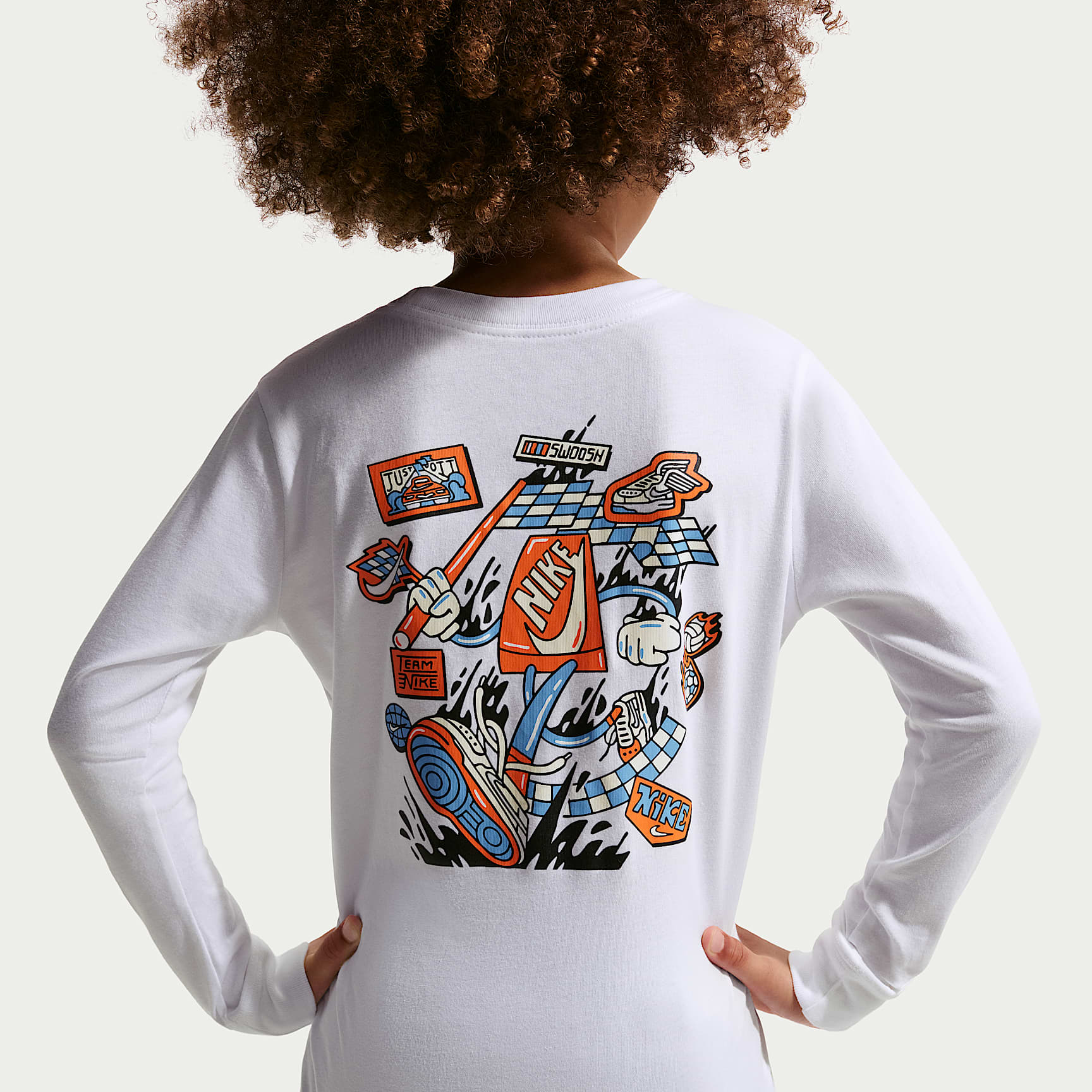 Nike Sportswear Big Kids' Long-Sleeve T-Shirt