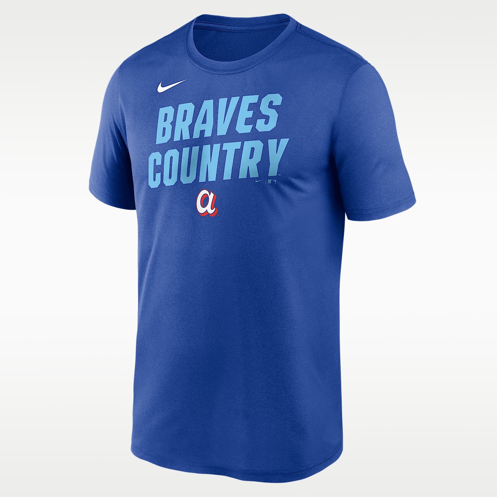 Atlanta Braves City Connect Team Phrase Script Men's Nike Dri-FIT MLB T-Shirt