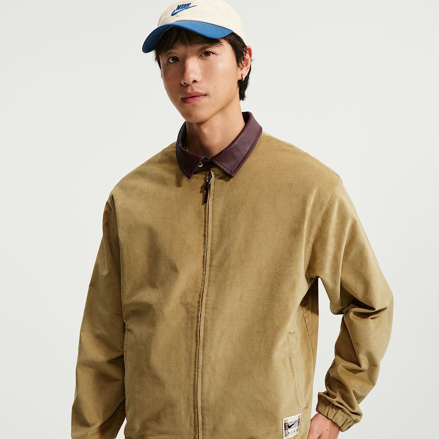 나이키 라이프 남성 해링턴 재킷