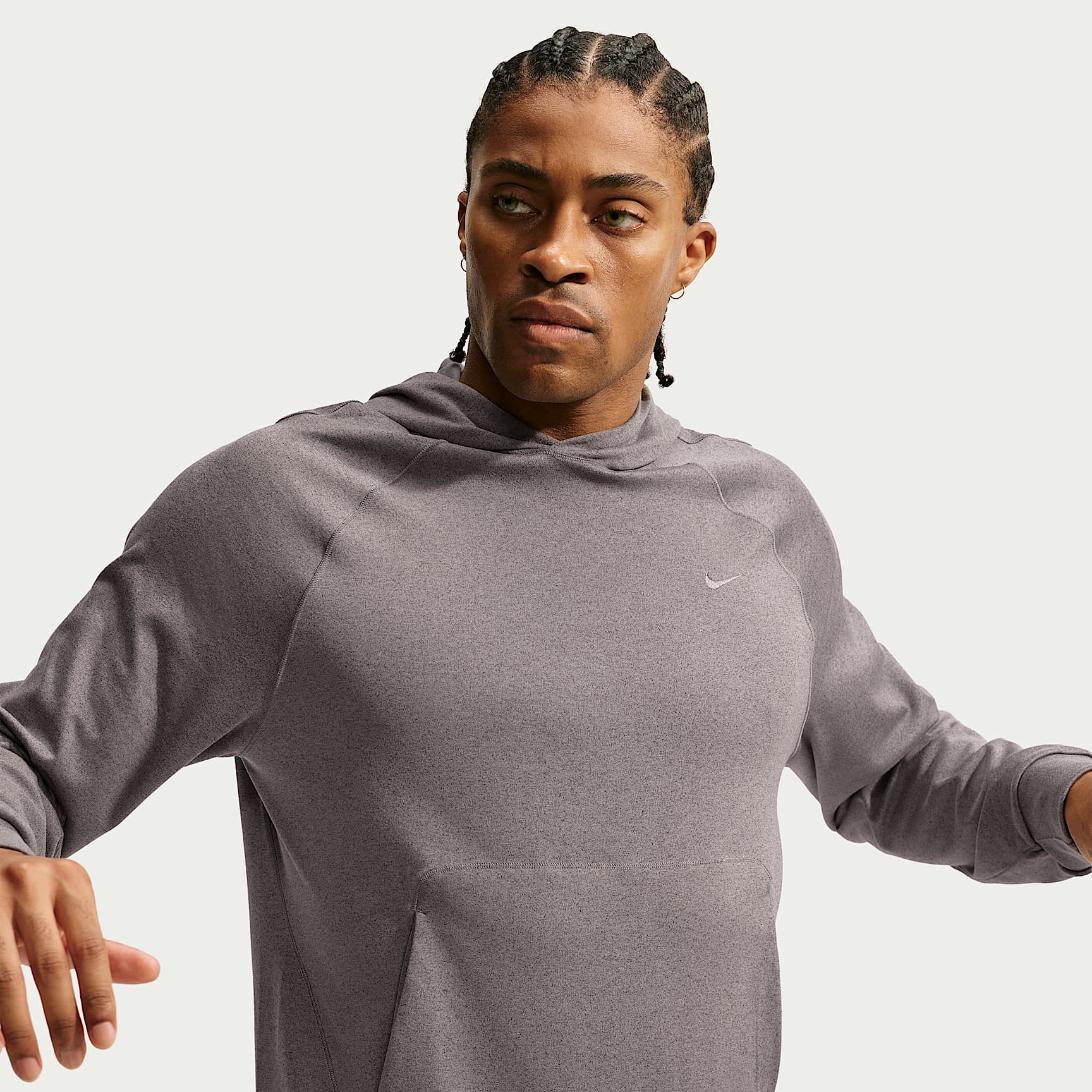 Nike Primary NanoKnit Dri-FIT performancehoodie met UV-bescherming voor heren