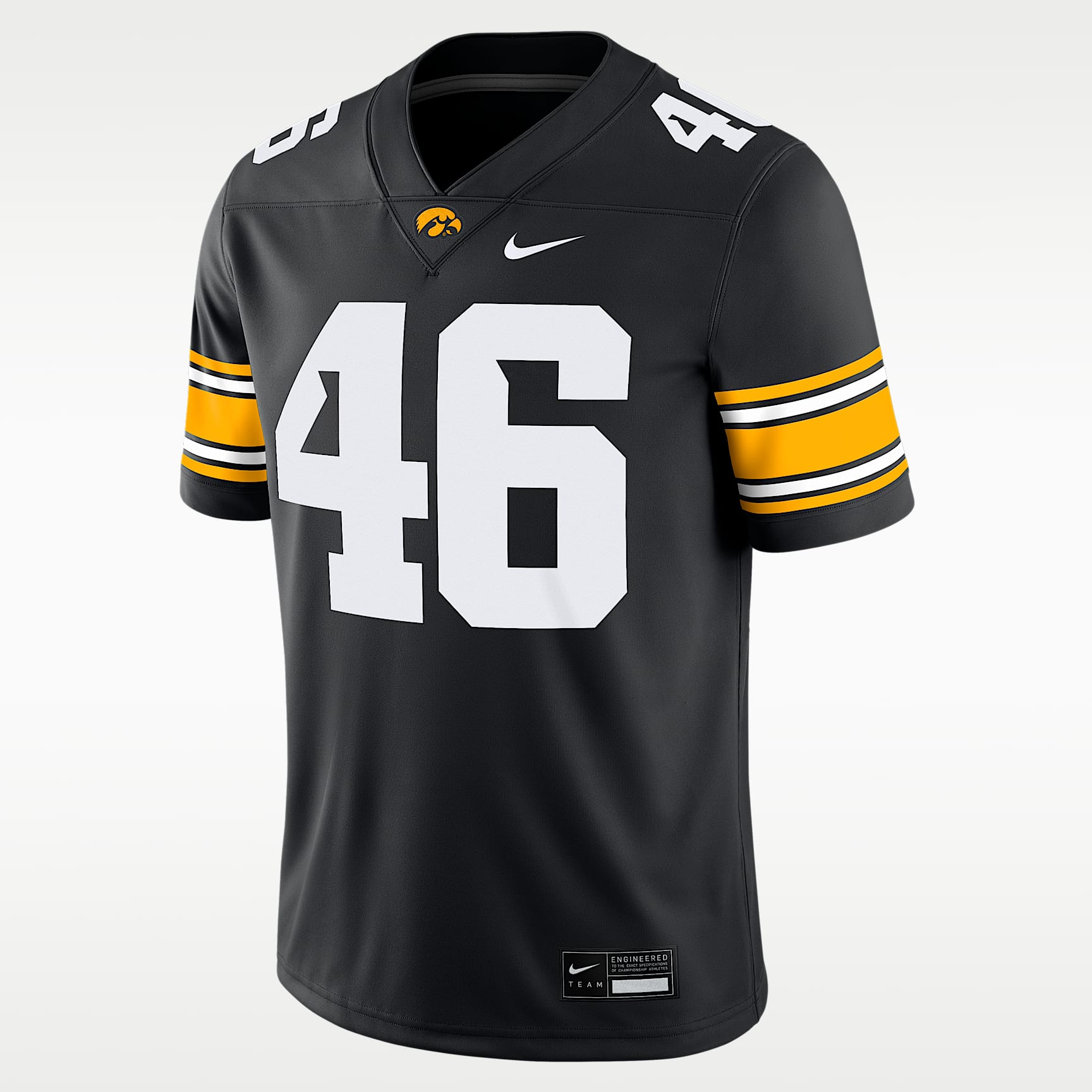 George Kittle Iowa Men’s Nike Dri-FIT College Game Jersey