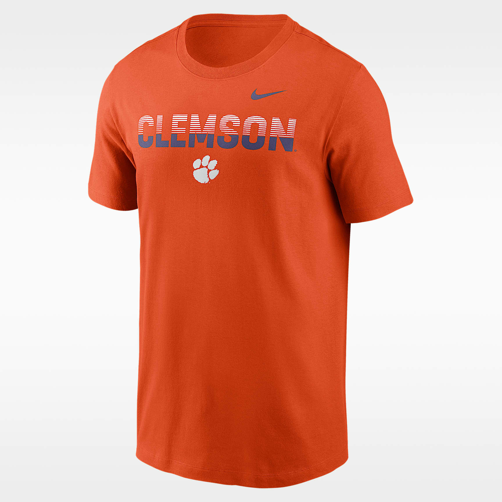 Playera universitaria Nike para hombre Clemson Primetime Kinetic