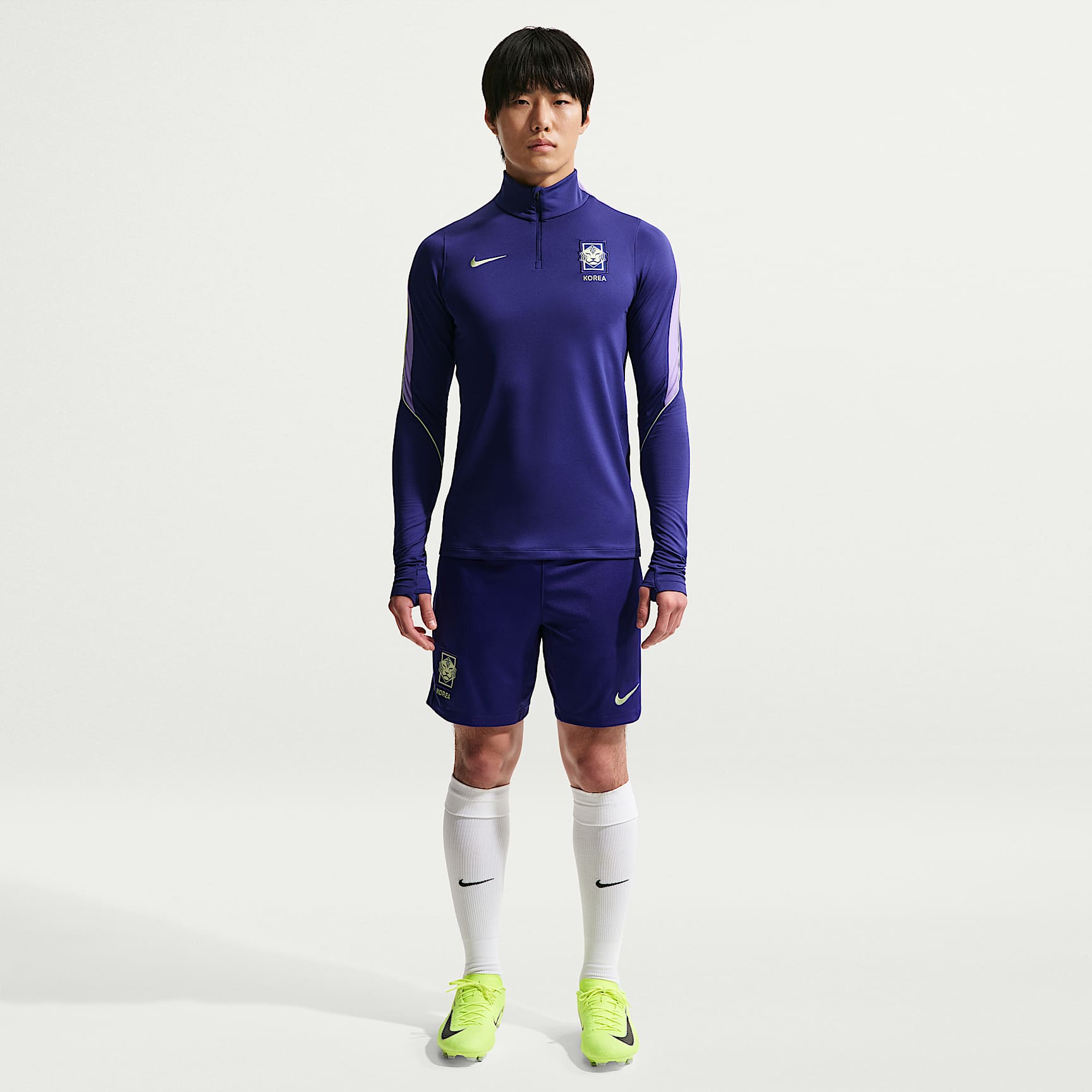 대한민국 스트라이크 남성 나이키 드라이 핏 축구 니트 쇼츠