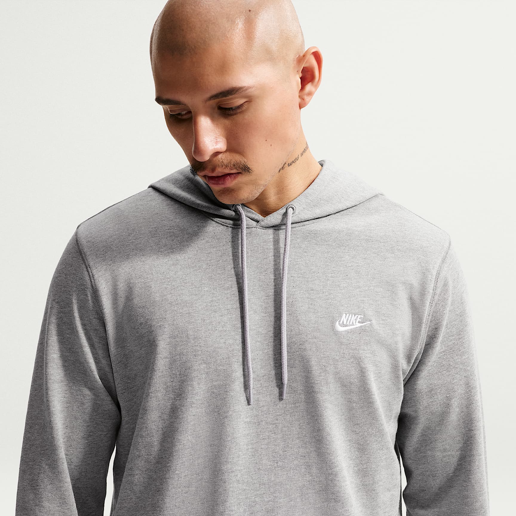 Pánská pletená mikina Nike Sportswear Club s kapucí