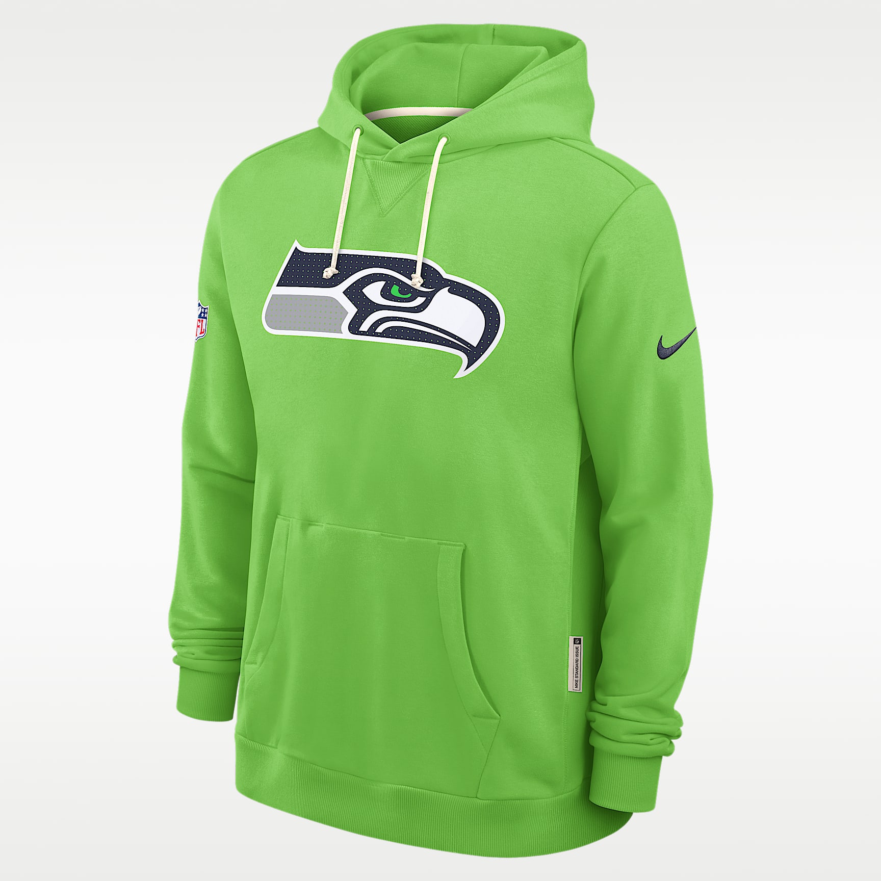 Seattle Seahawks Initial Home Sideline Men's Nike Dri-FIT NFL Pullover Hoodie