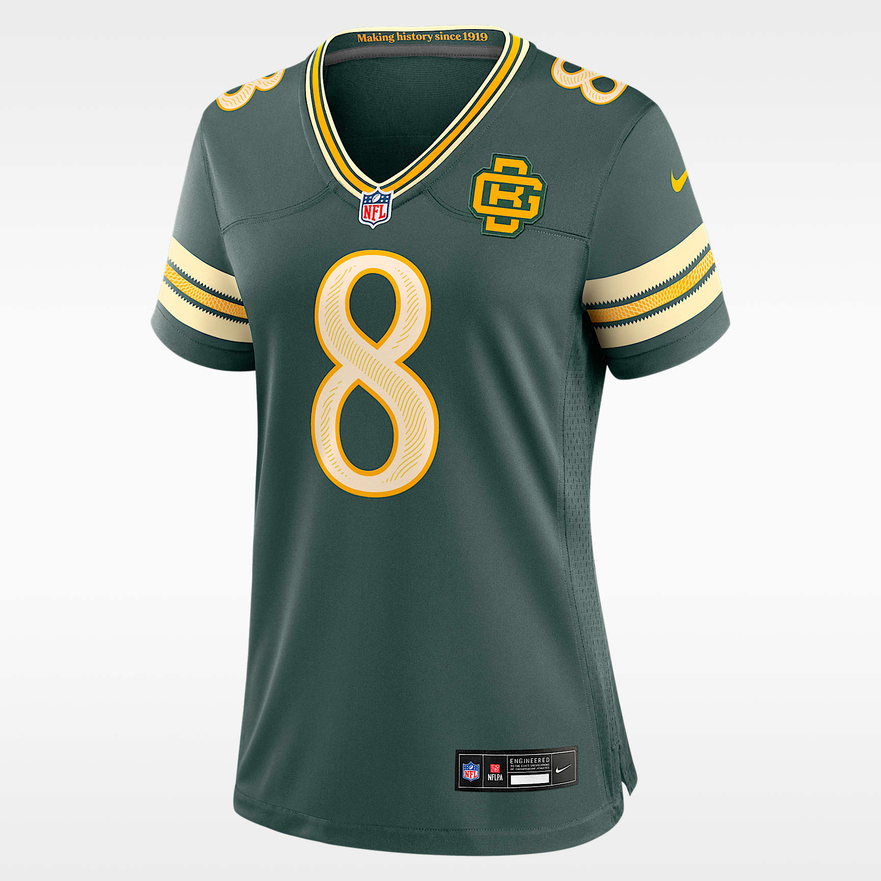 Josh Jacobs Green Bay Packers Rivalries Collection Women's Nike NFL Game Jersey